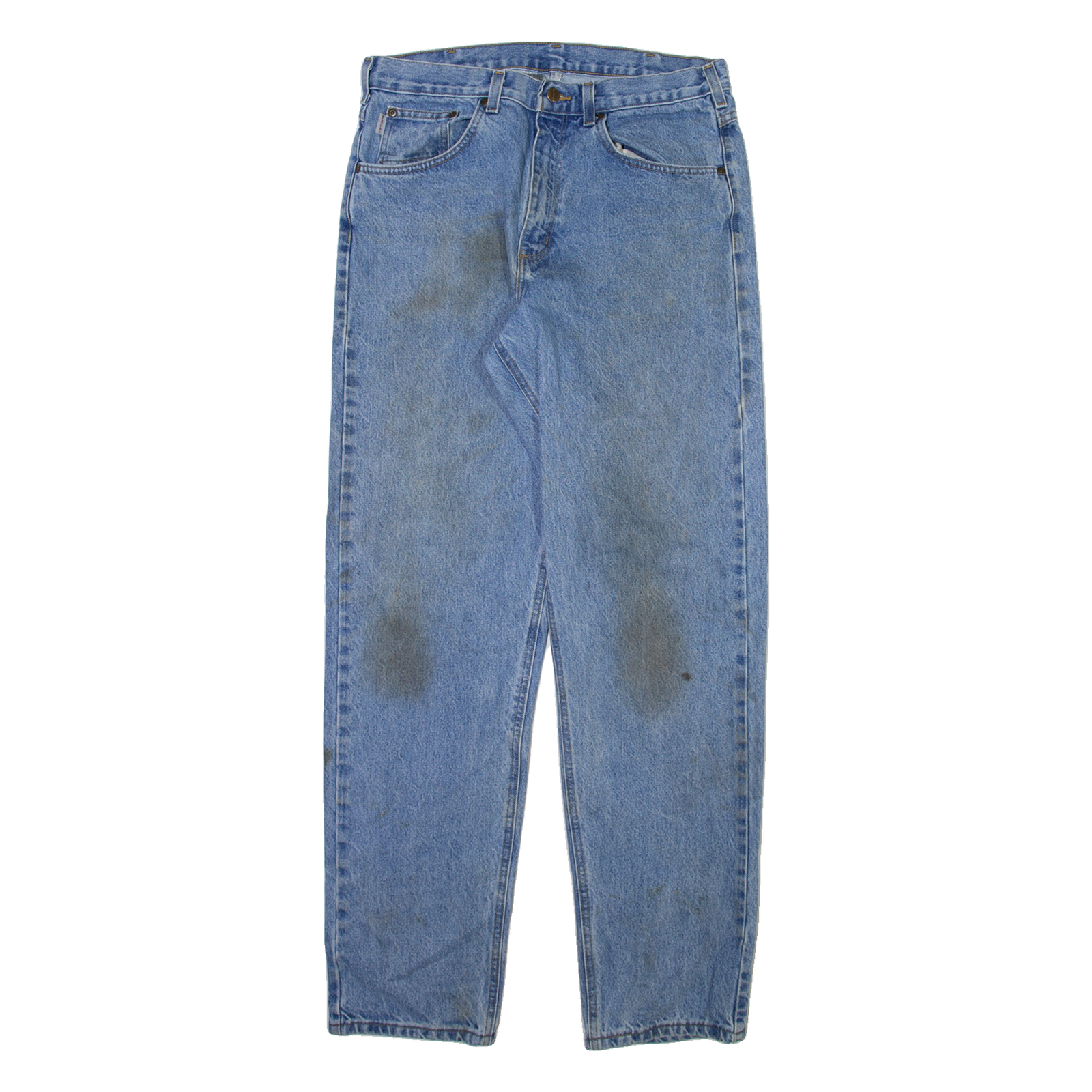 CARHARTT Mens Jeans Blue Relaxed Straight W34 L34 Refurbished - N/A refurbished available on Cerqular