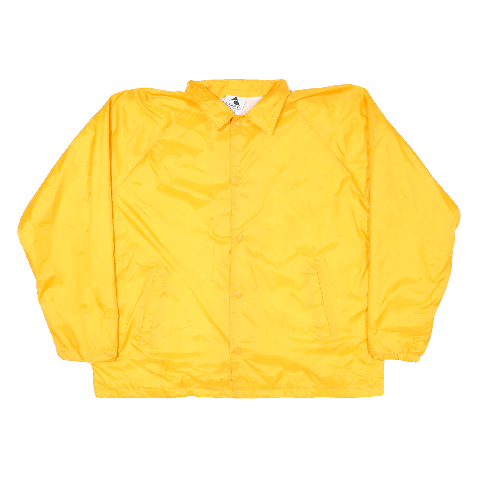 Buy AUGUSTA Mens Yellow Nylon Coach Jacket XL Plain Button Closure Lightweight Refurbished - $33.79 AUGUSTA Mens Yellow Nylon Coach Jacket XL Plain Button Closure Lightweight Refurbished - N/A refurbished available on Cerqular