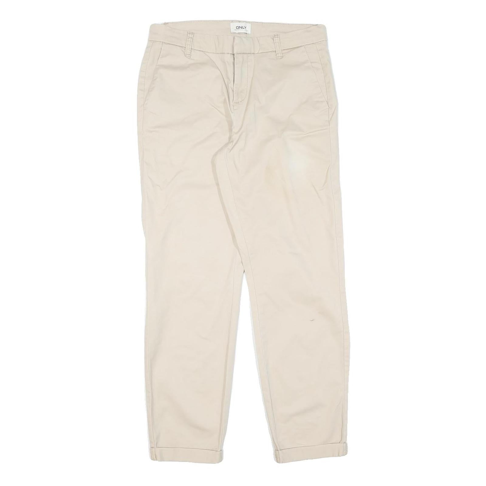 Buy Beige Womens Cotton Blend Regular Fit Straight Leg Trousers W32 L28 Classic Refurbished - $20.79 Beige Womens Cotton Blend Regular Fit Straight Leg Trousers W32 L28 Classic Refurbished - N/A refurbished available on Cerqular
