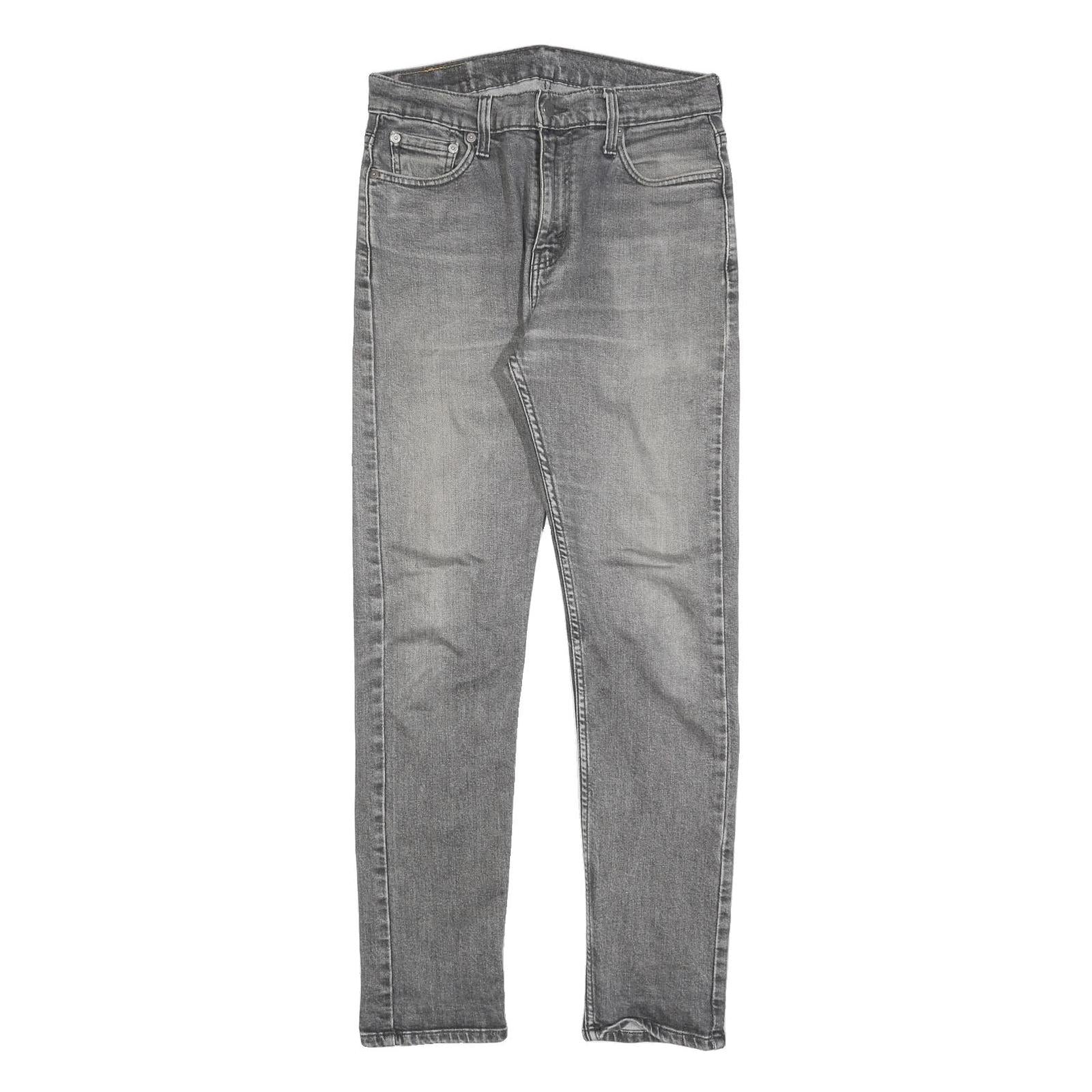 LEVI'S 510 Mens Slim Grey Denim Jeans W30 L32 Casual Zip Cotton Blend Refurbished - N/A refurbished available on Cerqular