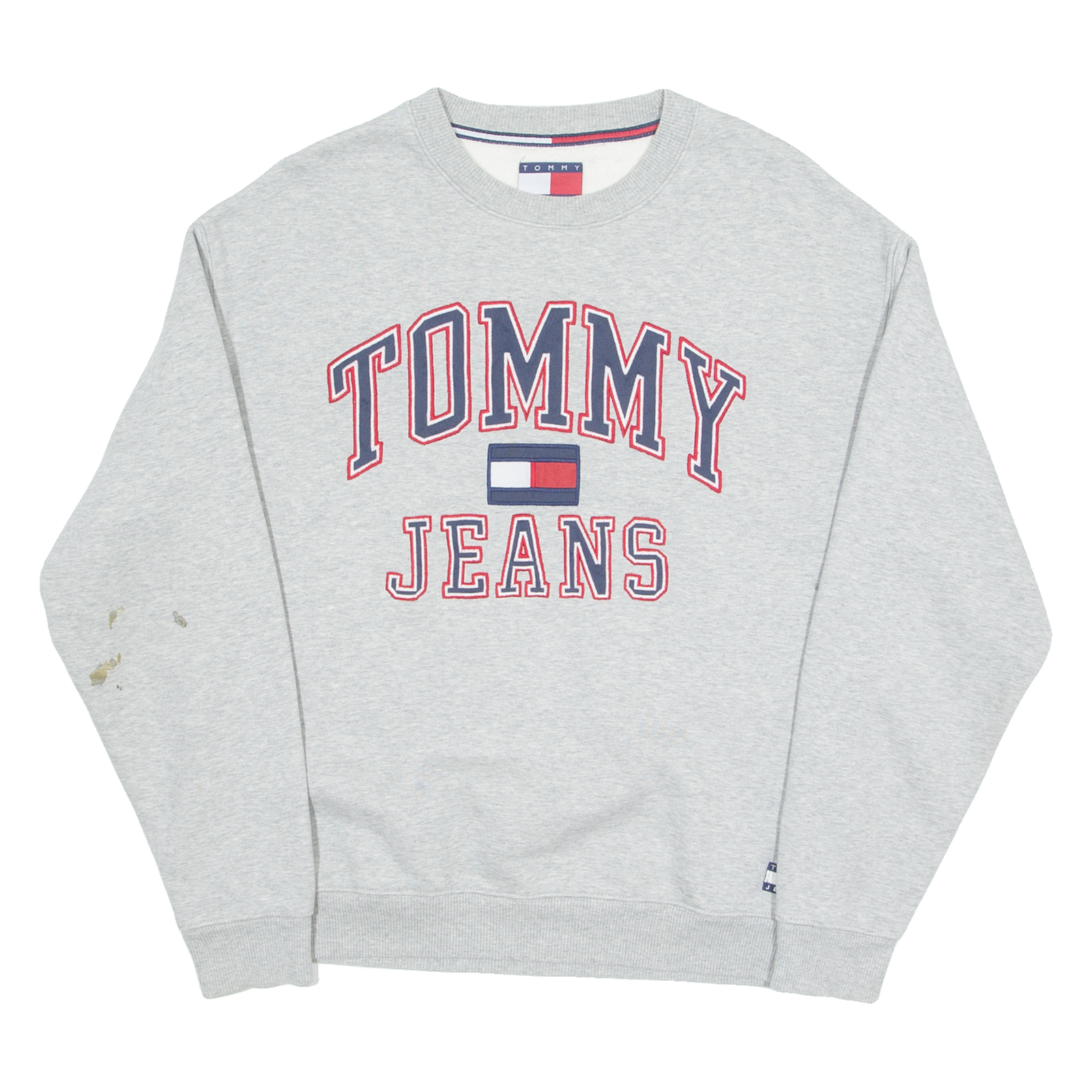 TOMMY HILFIGER Mens Sweatshirt Grey Crew Neck S Refurbished - N/A refurbished available on Cerqular