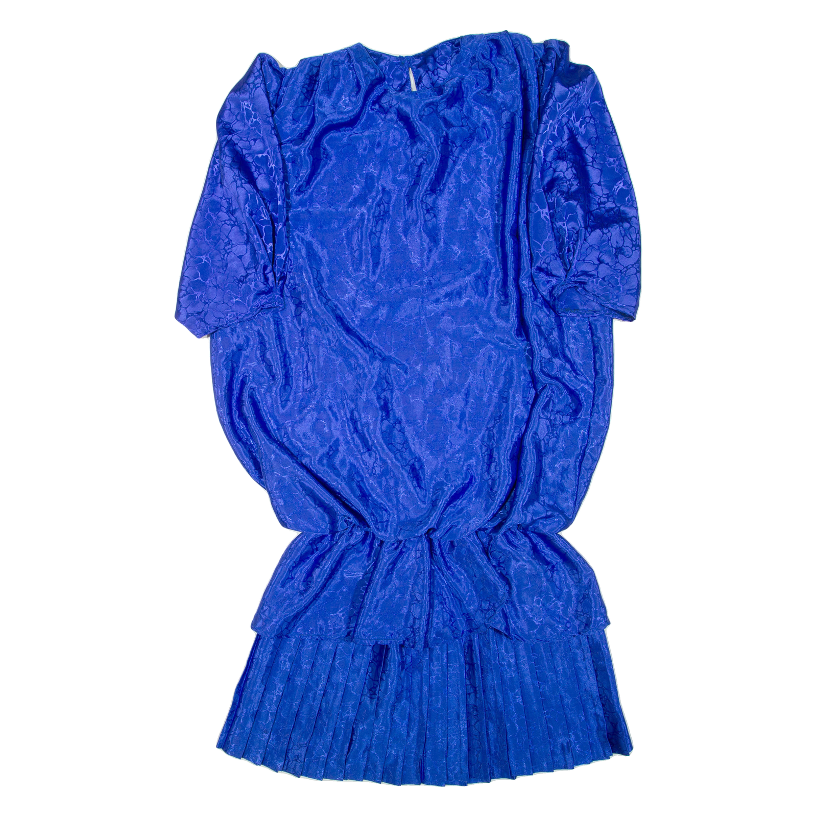Womens Day Dress Blue Short Sleeve Knee Length XL Refurbished - N/A refurbished available on Cerqular