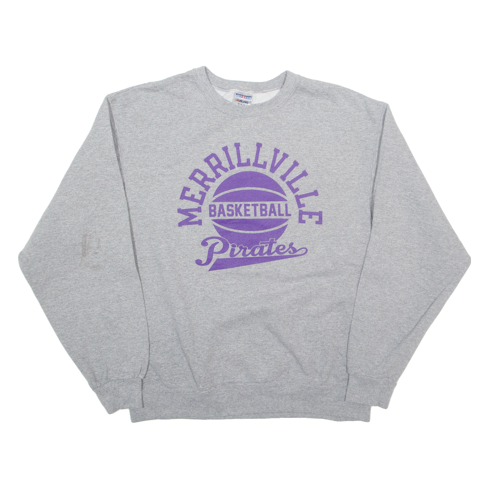 JERZEES Merrillville Basketball Mens Sweatshirt Grey USA M Refurbished - N/A refurbished available on Cerqular