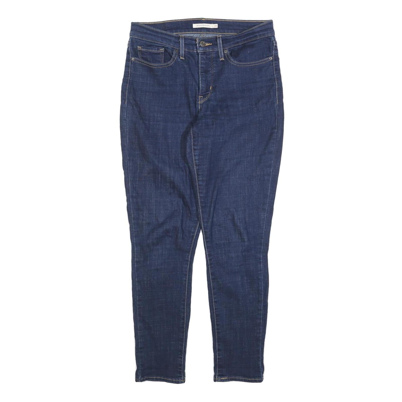 LEVI'S 311 Womens Jeans Blue Slim Skinny Denim W28 L28 Stylish Classic Zip Refurbished - N/A refurbished available on Cerqular