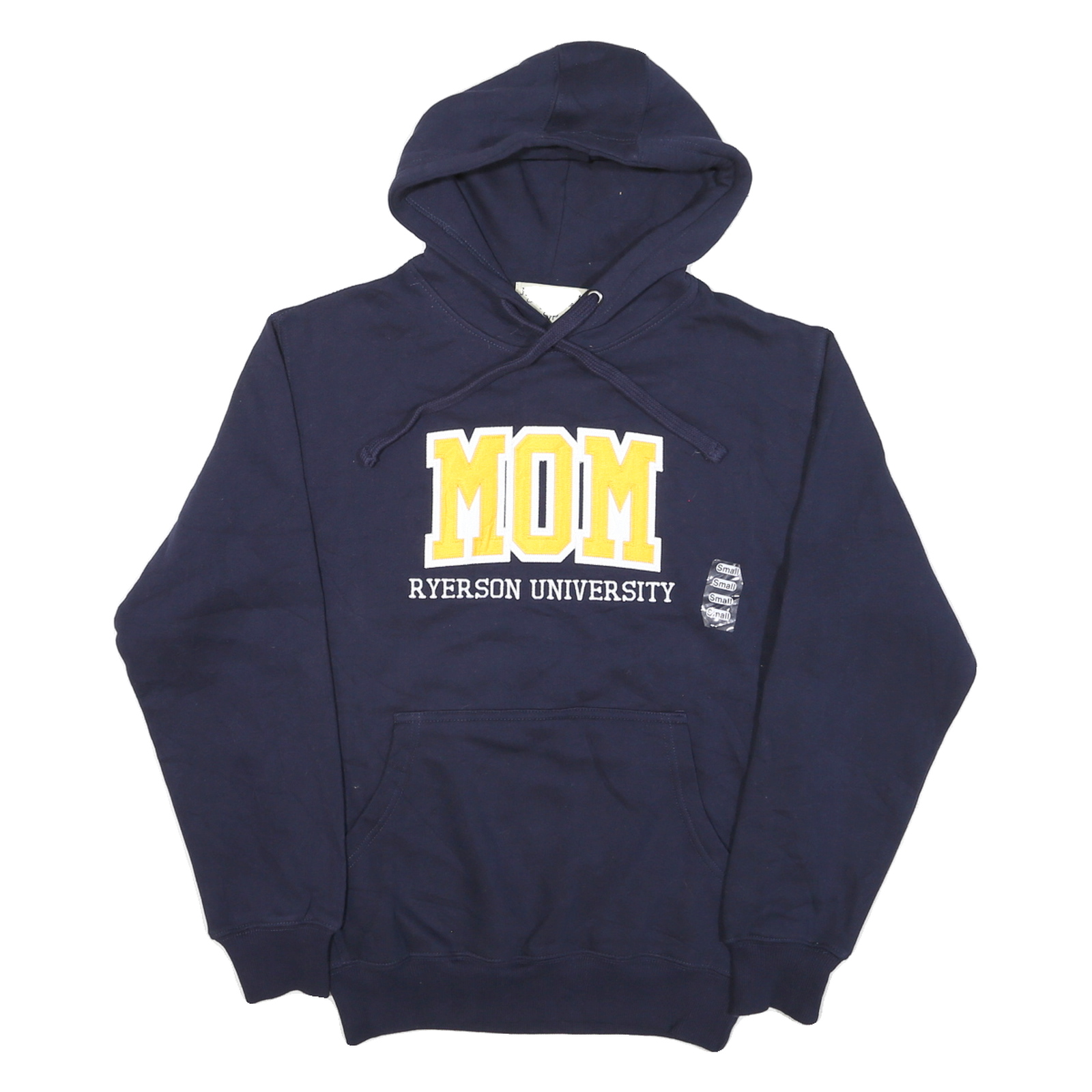 JPT PREMIUM Mens Navy Hoodie S Ryerson University Logo Pullover Cotton Blend Refurbished - N/A refurbished available on Cerqular