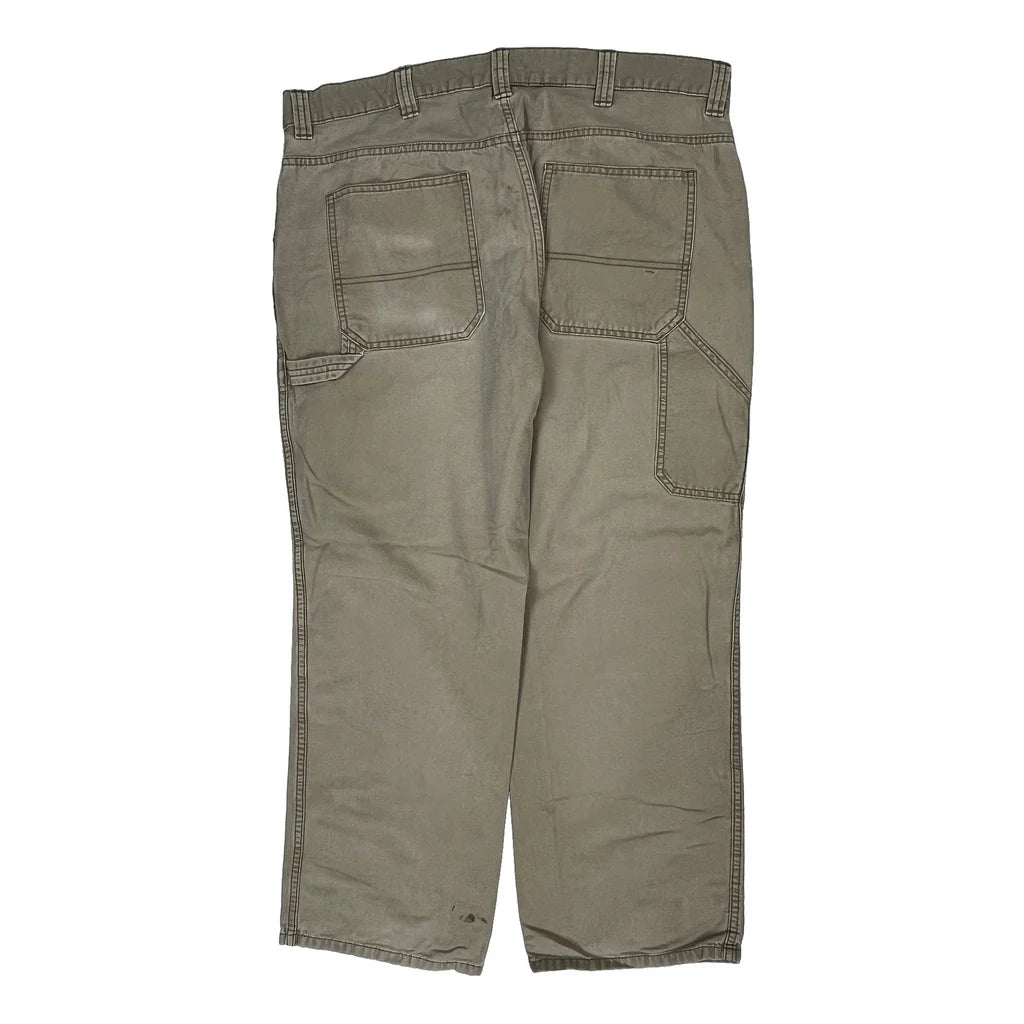 Buy Blue Mountain Cargo Trousers - 38W 30L Khaki Cotton Refurbished - $36.17 Blue Mountain Cargo Trousers - 38W 30L Khaki Cotton Refurbished - Thrifted (note: this is a term often used to describe second- refurbished available on Cerqular