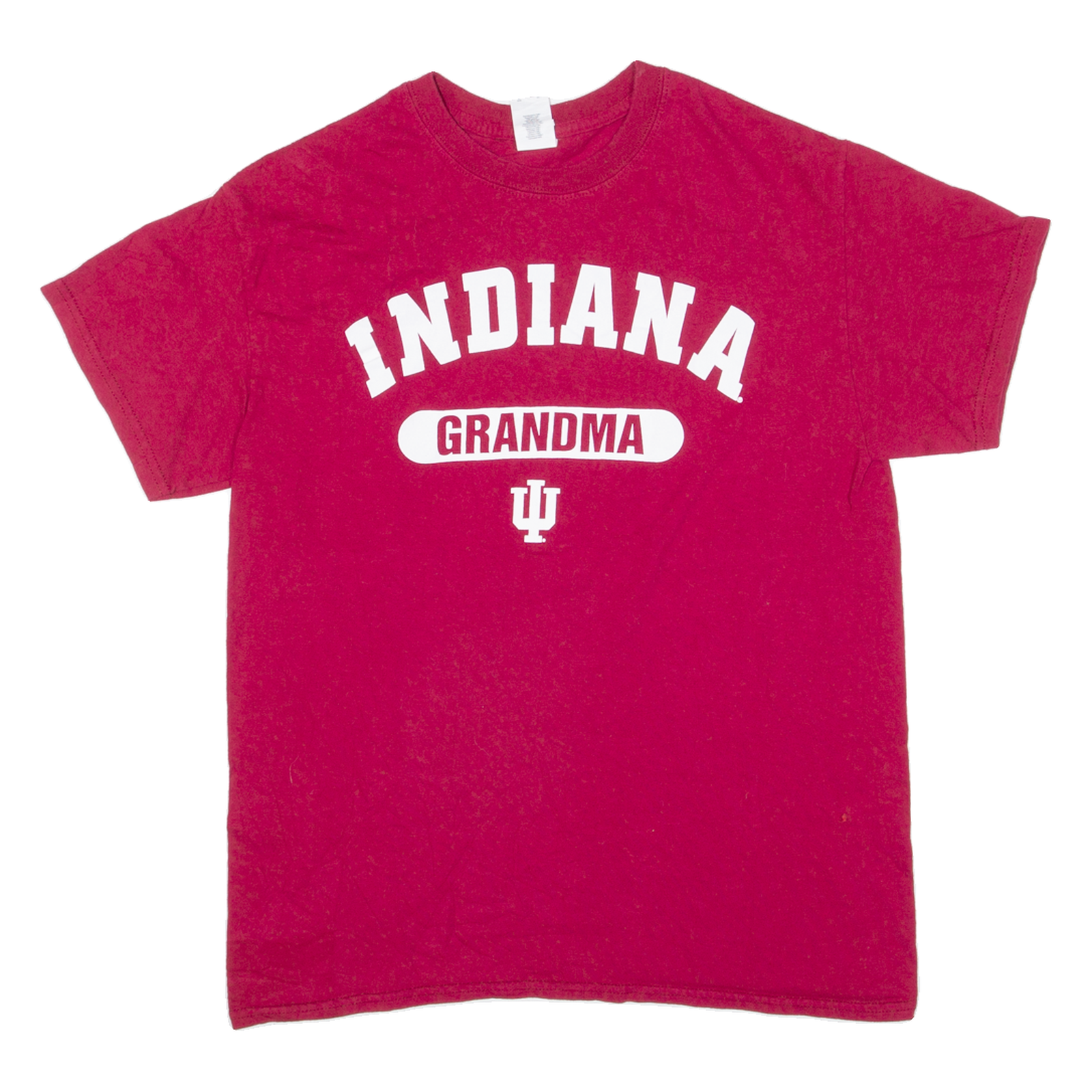 GILDAN Indiana Grandma Womens T-Shirt Maroon USA M Refurbished - N/A refurbished available on Cerqular
