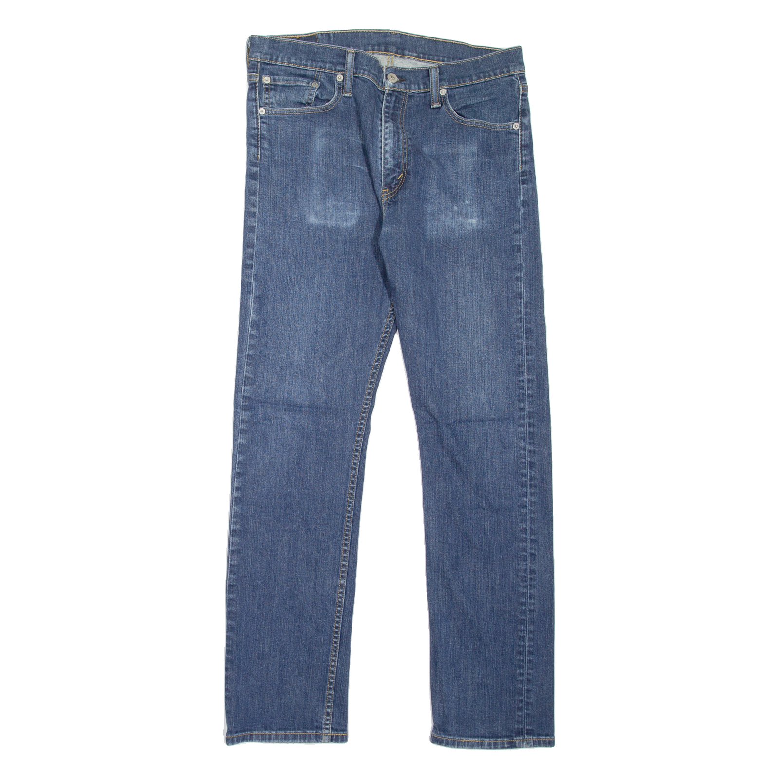 LEVI'S 513 Jeans Mens Blue Slim Straight Stone Wash W33 L32 Refurbished - N/A refurbished available on Cerqular