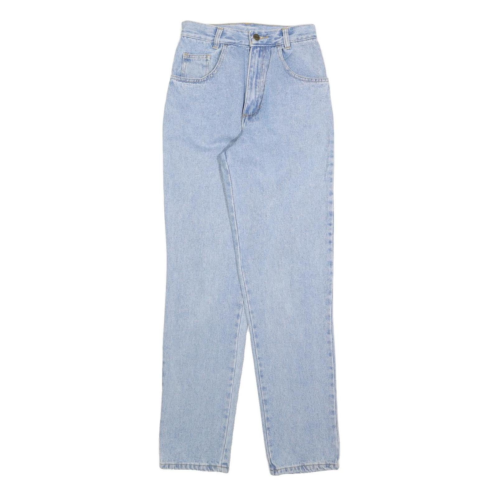 KEEP Womens Jeans Blue Regular Straight Denim Light W22 L30 Cotton Blend Zip Refurbished - N/A refurbished available on Cerqular