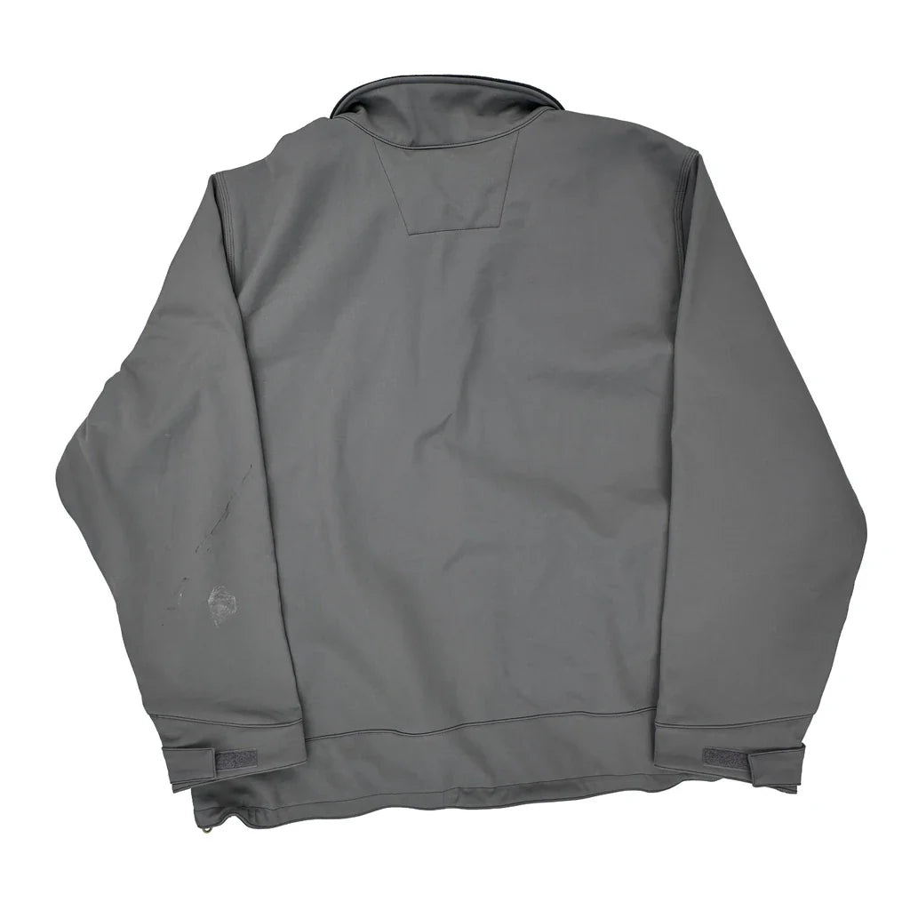 Carhartt Jacket - 3XL Grey Nylon Blend Refurbished - Thrifted (note: this is a term often used to describe second- refurbished available on Cerqular