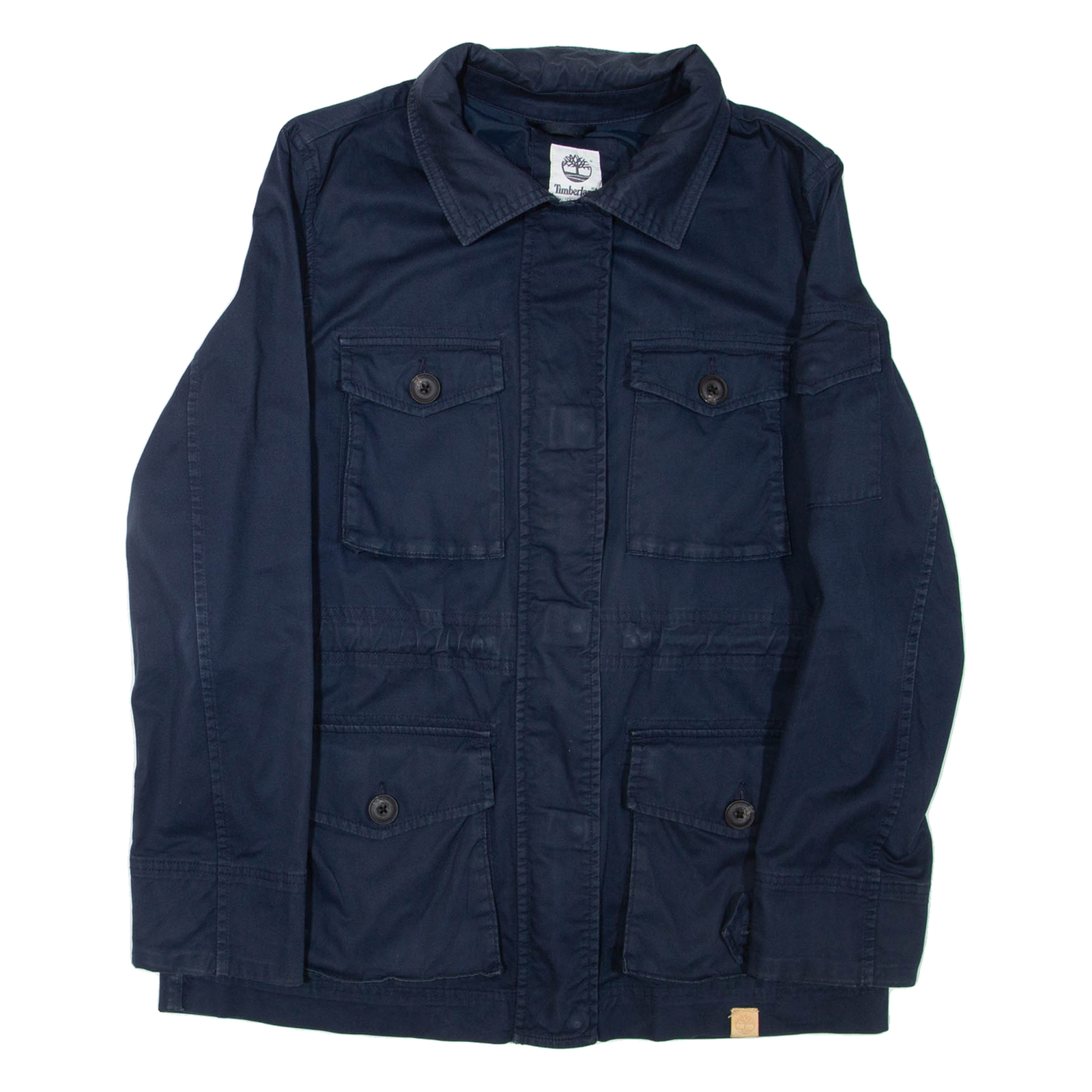 TIMBERLAND Petite Womens Chore Jacket Blue S Refurbished - N/A refurbished available on Cerqular