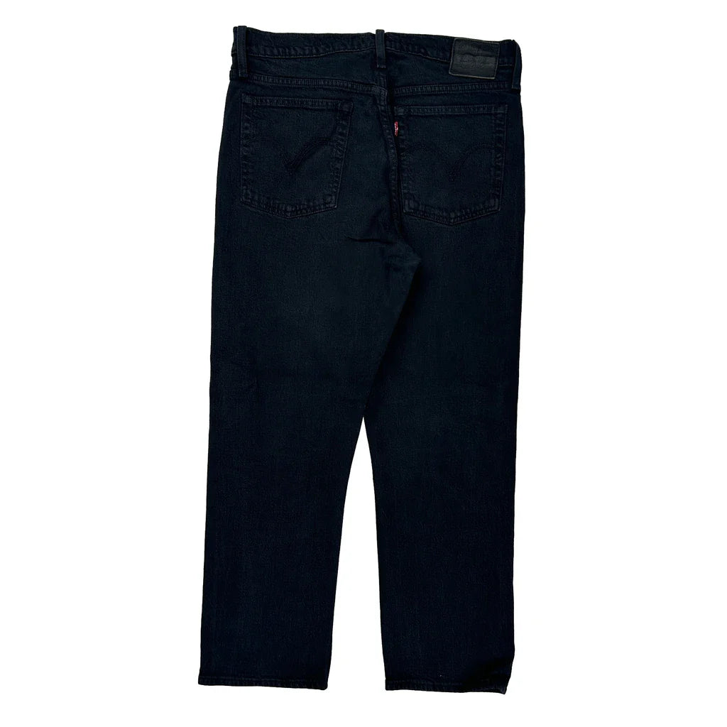 501 Levis Jeans - 29W UK 10 Black Cotton Refurbished - Thrifted (note: this is a term often used to describe second- refurbished available on Cerqular