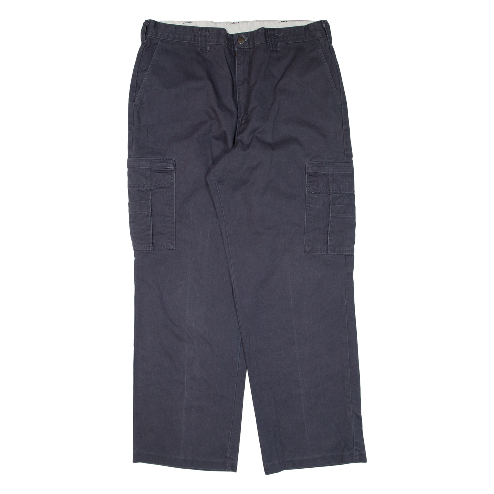 DICKIES Cargo Workwear Mens Trousers Grey Relaxed Straight W36 L29 Refurbished - N/A refurbished available on Cerqular