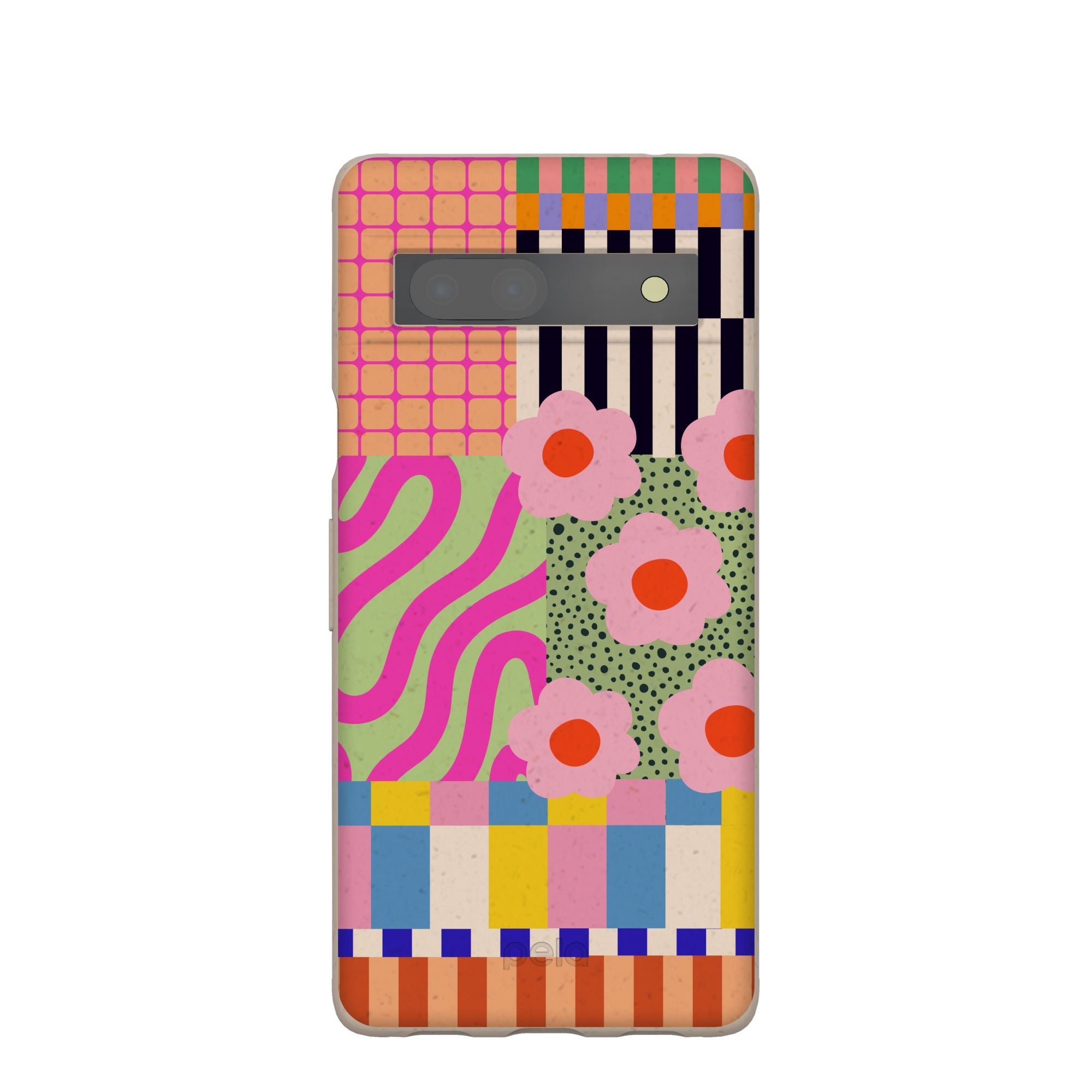 Seashell Abstract Cake Google Pixel 7a Case Refurbished - Pela Case refurbished available on Cerqular