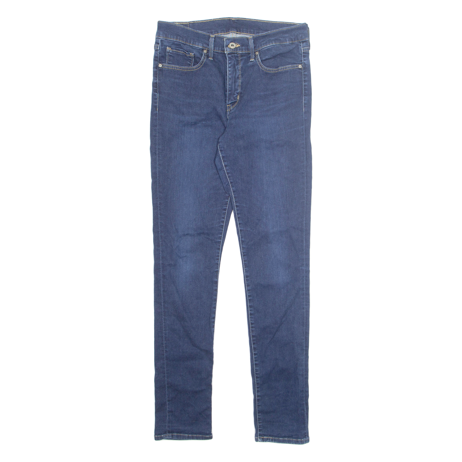 LEVI'S Womens Jeans Blue Regular Tapered W30 L32 Refurbished - N/A refurbished available on Cerqular