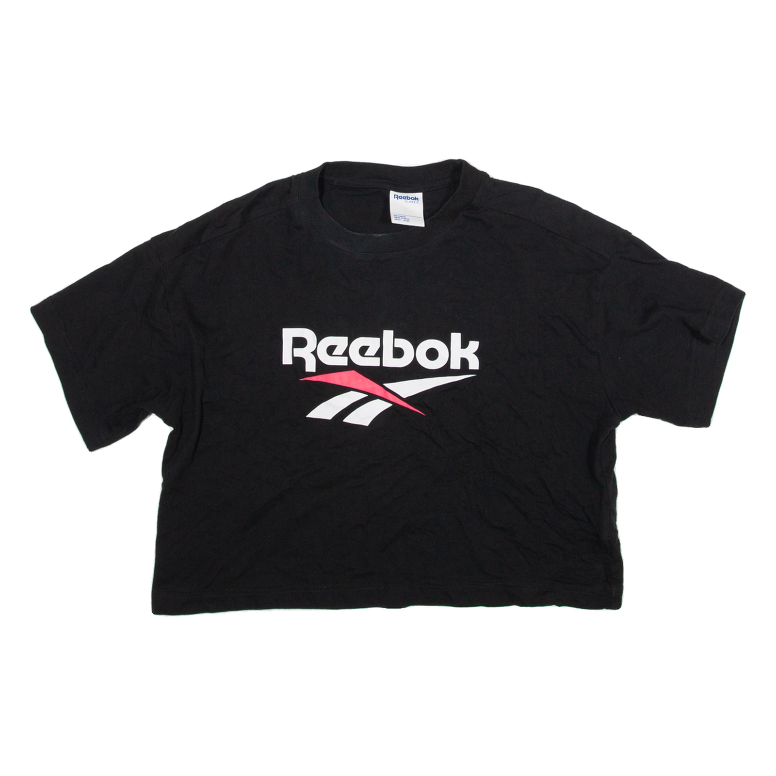 Buy REEBOK Classic Cropped Womens T-Shirt Black S Refurbished - $15.59 REEBOK Classic Cropped Womens T-Shirt Black S Refurbished - N/A refurbished available on Cerqular