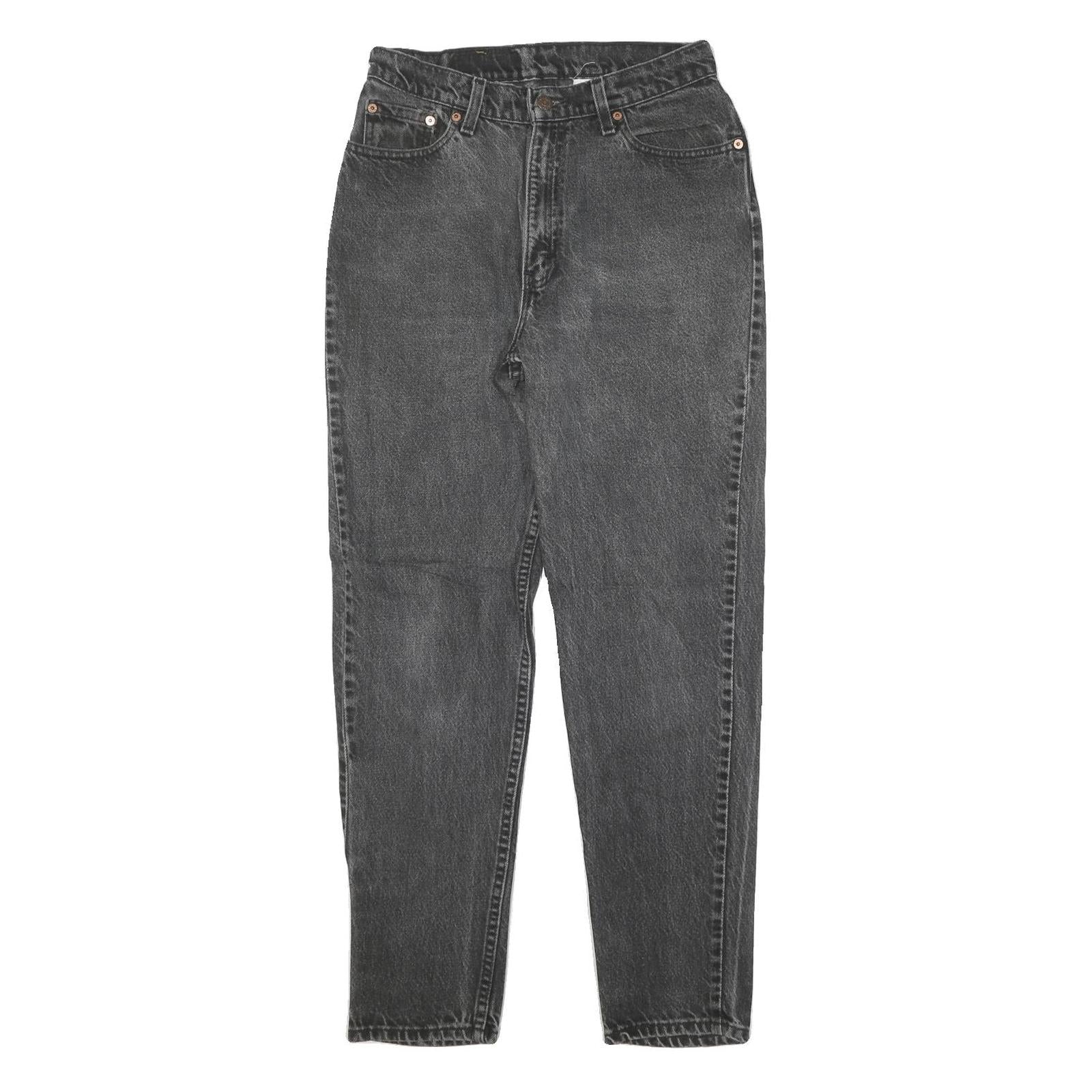 LEVI'S 512 Womens Jeans Black Slim Skinny Denim Medium W27 L29 Classic Style Refurbished - N/A refurbished available on Cerqular