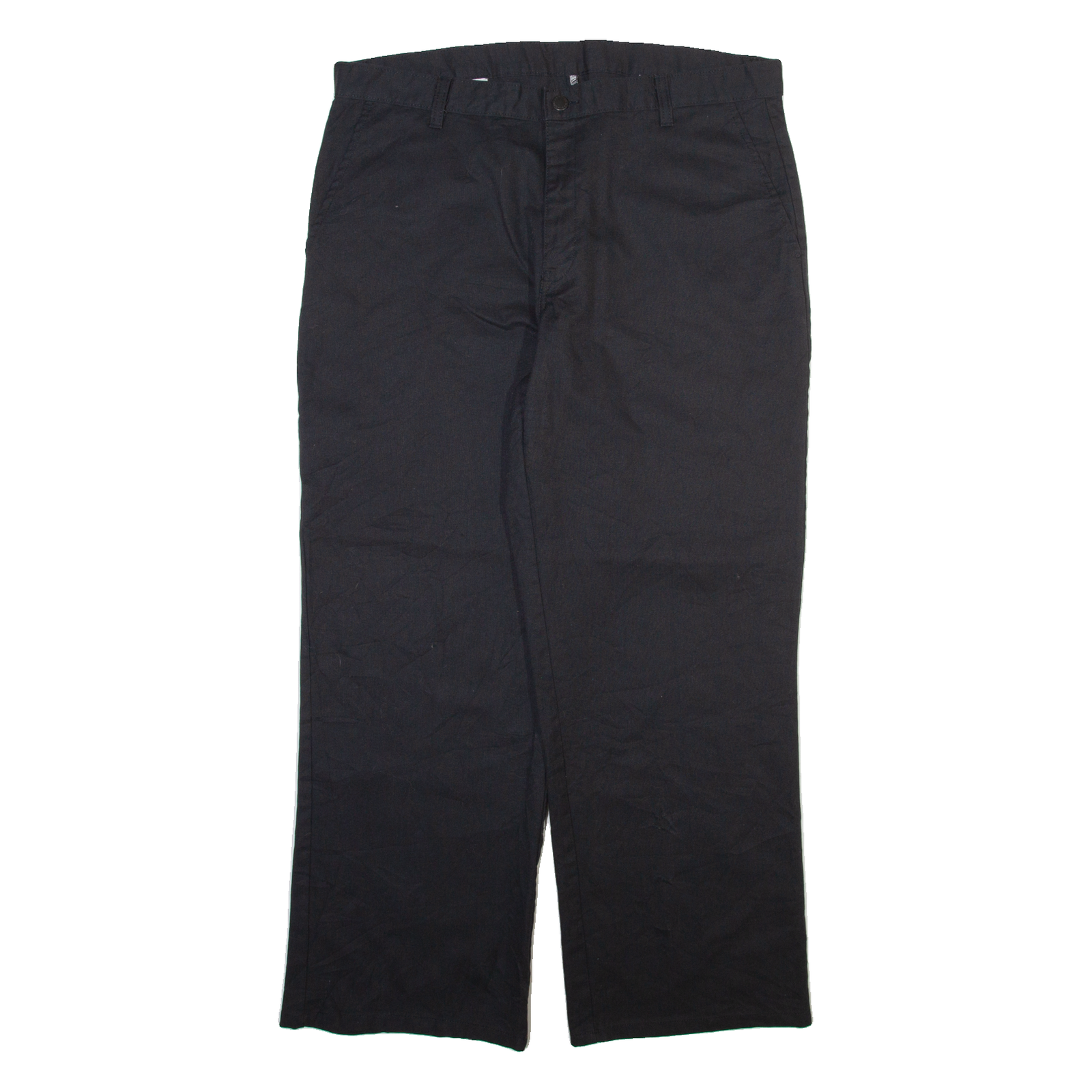 DICKIES Mens Trousers Black Regular Straight W36 L30 Refurbished - N/A refurbished available on Cerqular