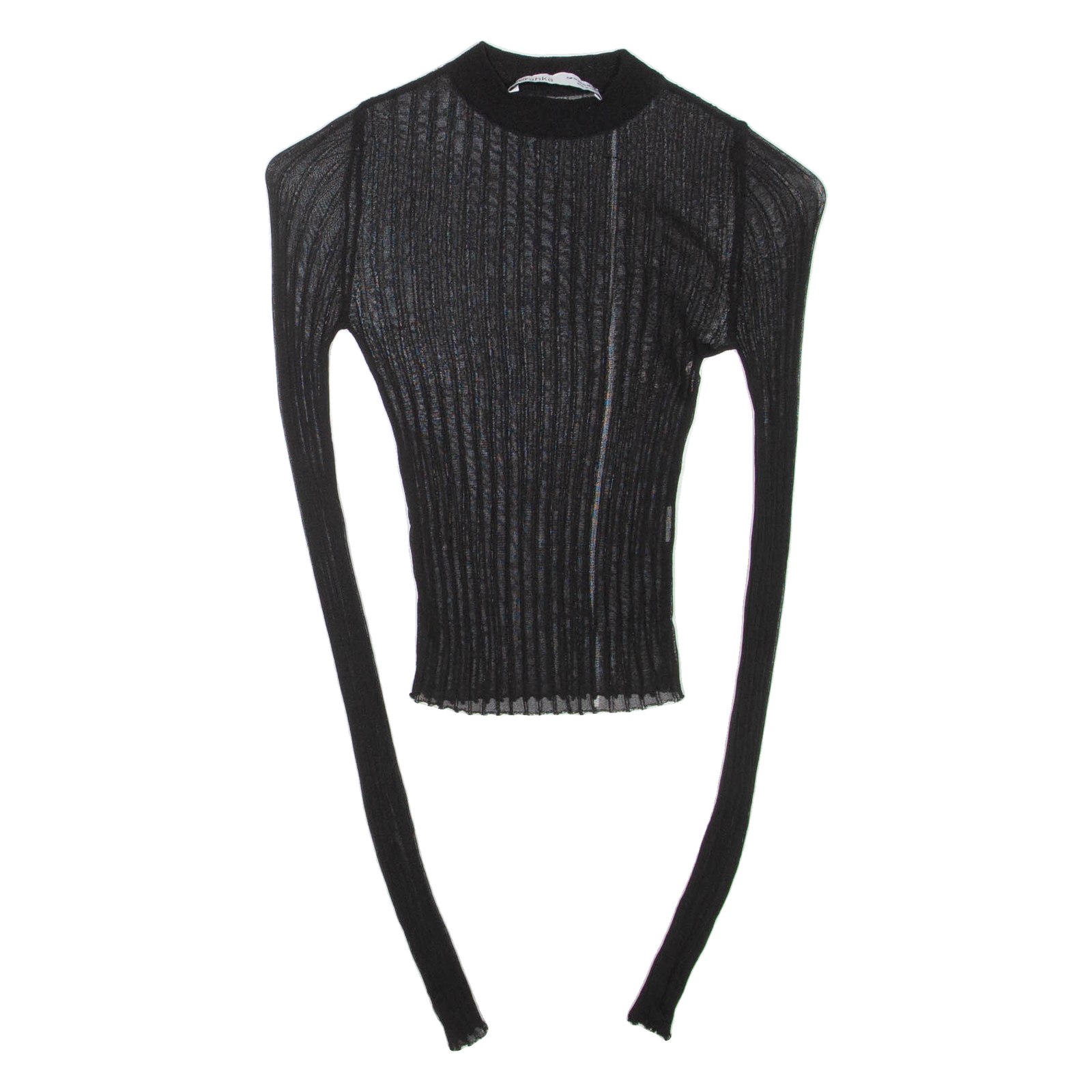 Buy BERSHKA Sheer Womens Top Black Long Sleeve XS Refurbished - $16.89 BERSHKA Sheer Womens Top Black Long Sleeve XS Refurbished - N/A refurbished available on Cerqular