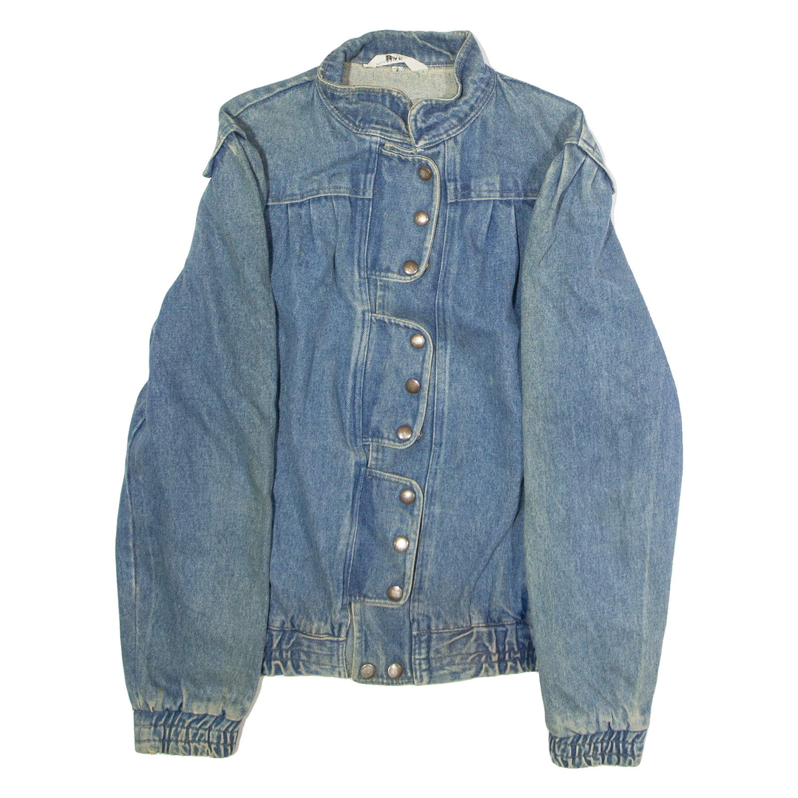 Womens Denim Jacket Blue 90s M Refurbished - N/A refurbished available on Cerqular