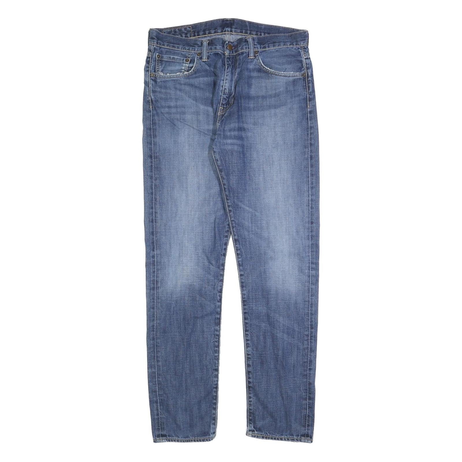 LEVI'S 508 Tapered Mens Jeans Blue Regular Tapered Denim Medium W33 L32 Classic Refurbished - N/A refurbished available on Cerqular