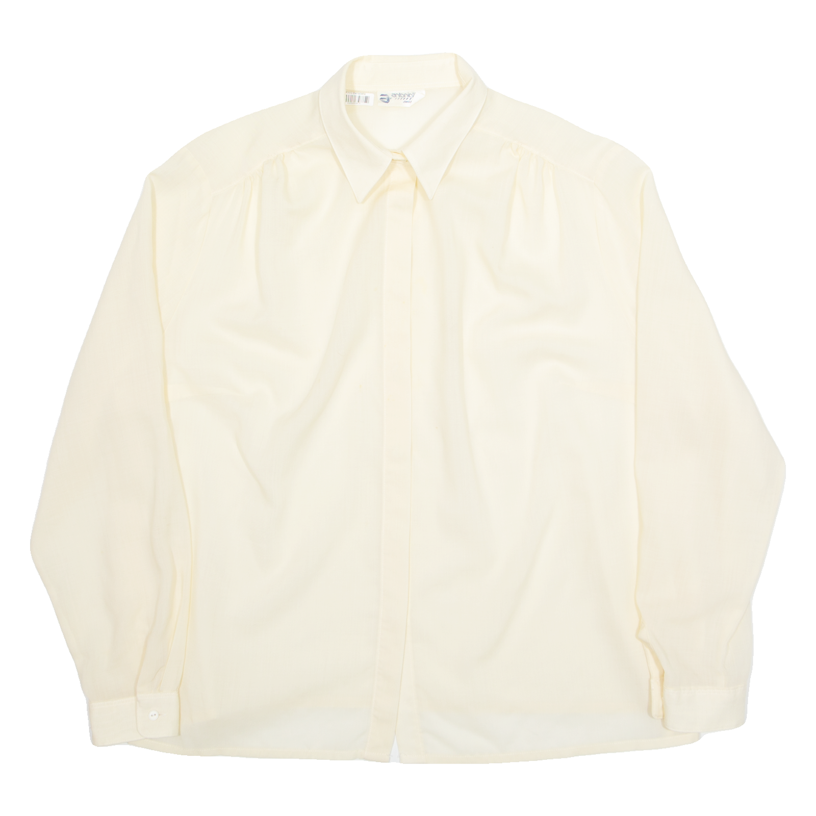 ANTONIOLLI Womens Shirt Yellow Collared Long Sleeve XL Refurbished - N/A refurbished available on Cerqular