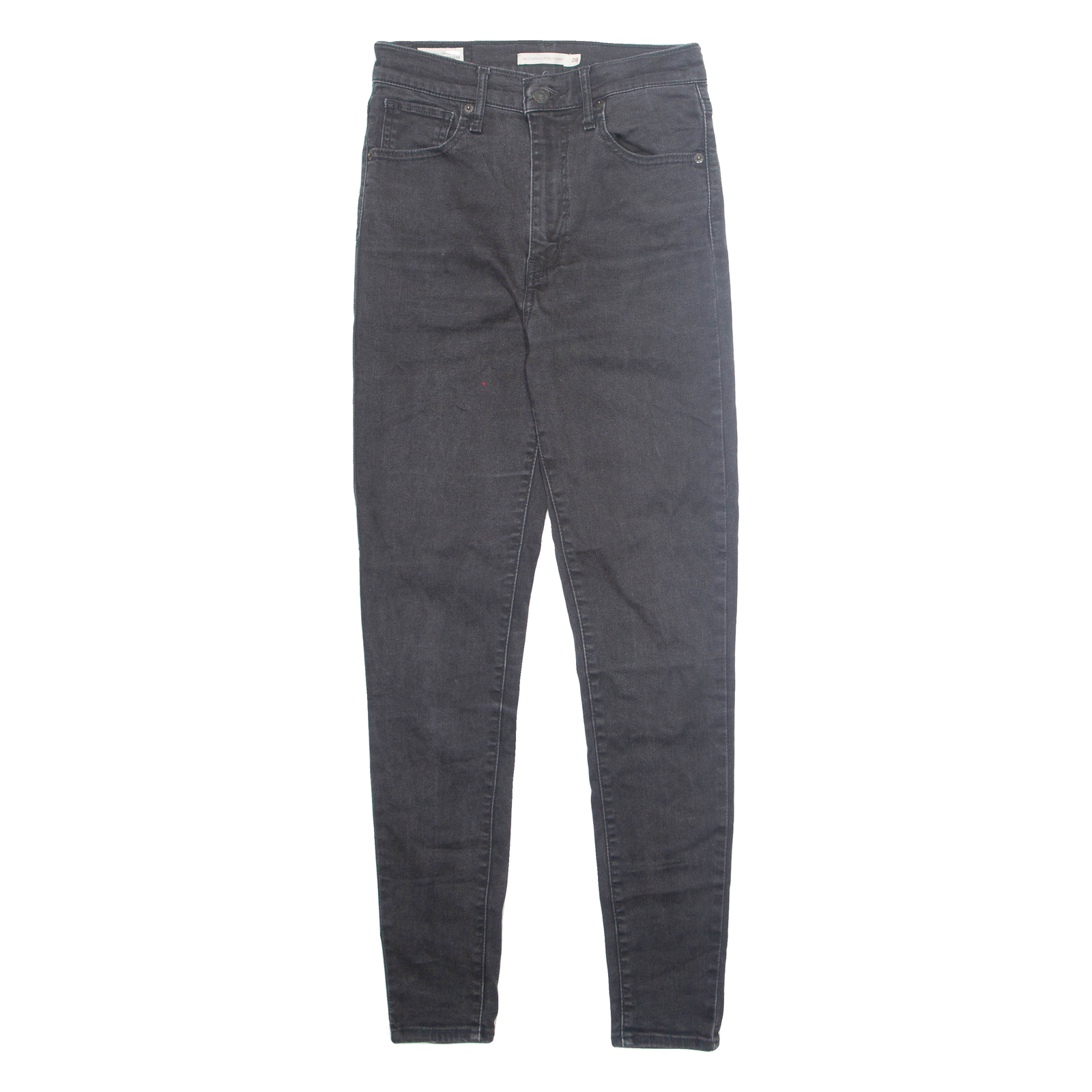 LEVI'S Premium Womens Jeans Grey Regular Tapered W28 L30 Refurbished - N/A refurbished available on Cerqular