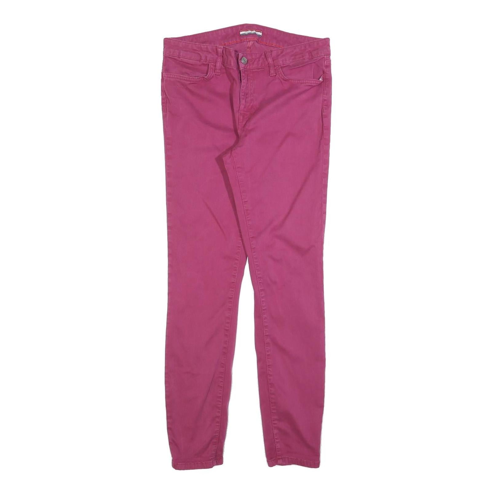 Buy TOMMY HILFIGER Womens Cotton Blend Pink Slim Skinny Trousers W30 L30 Stylish Refurbished - $41.59 TOMMY HILFIGER Womens Cotton Blend Pink Slim Skinny Trousers W30 L30 Stylish Refurbished - N/A refurbished available on Cerqular