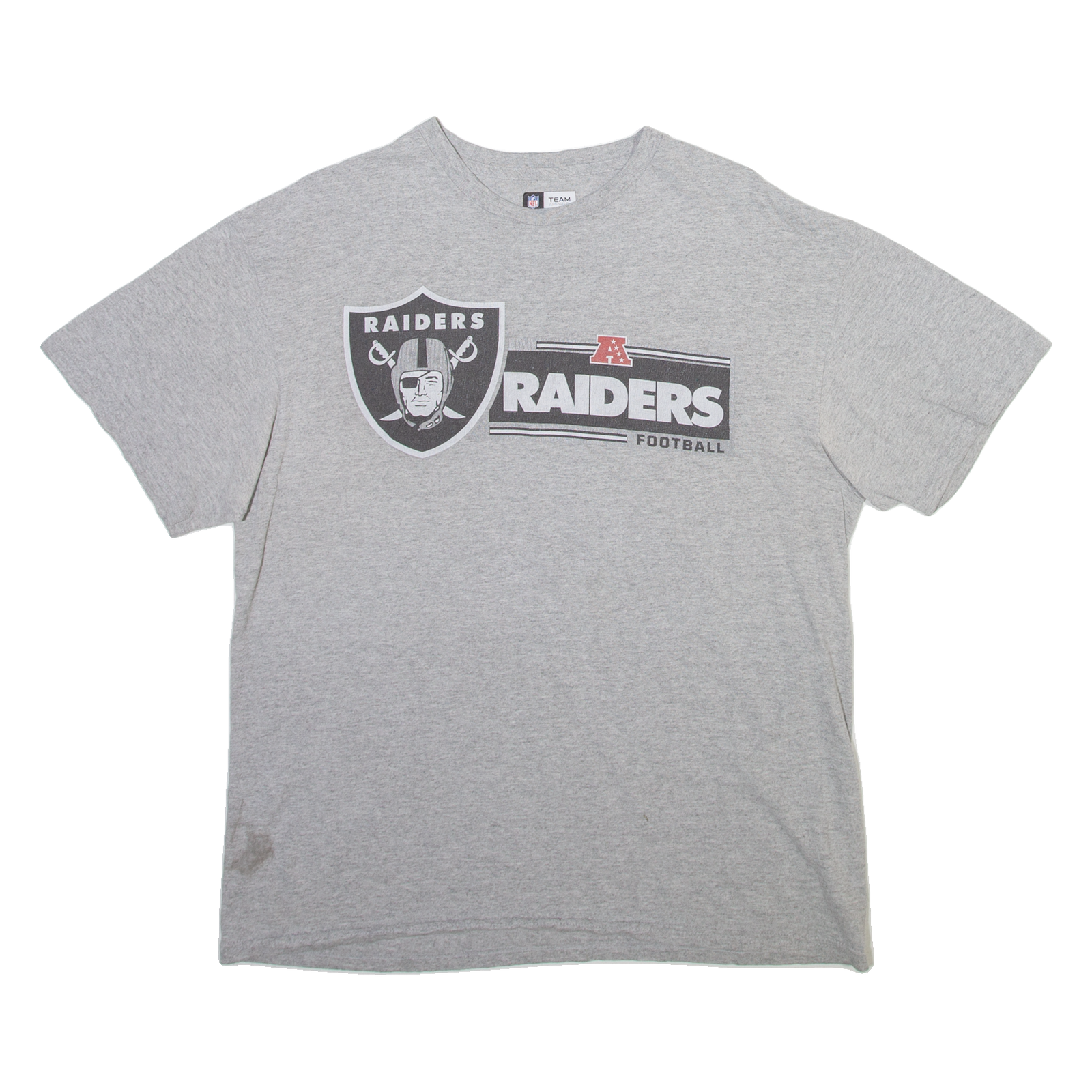 Buy NFL Las Vegas Raiders Mens T-Shirt Grey USA L Refurbished - $16.89 NFL Las Vegas Raiders Mens T-Shirt Grey USA L Refurbished - N/A refurbished available on Cerqular