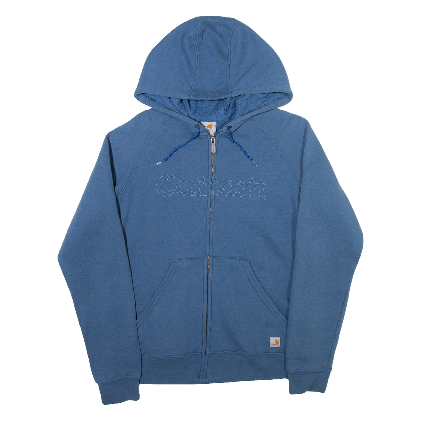 CARHARTT Womens Blue Hoodie Full Zip S Refurbished - N/A refurbished available on Cerqular