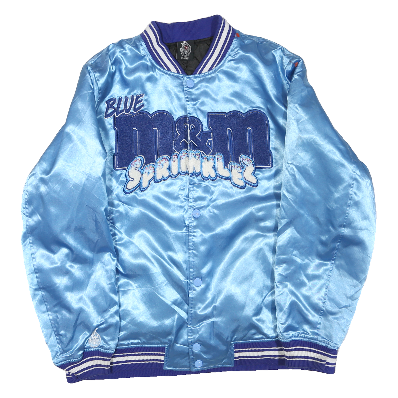 Buy TORCHWORLD Mens Blue Satin Button Jacket L Plain Varsity Style Sportswear Refurbished - $175.49 TORCHWORLD Mens Blue Satin Button Jacket L Plain Varsity Style Sportswear Refurbished - N/A refurbished available on Cerqular