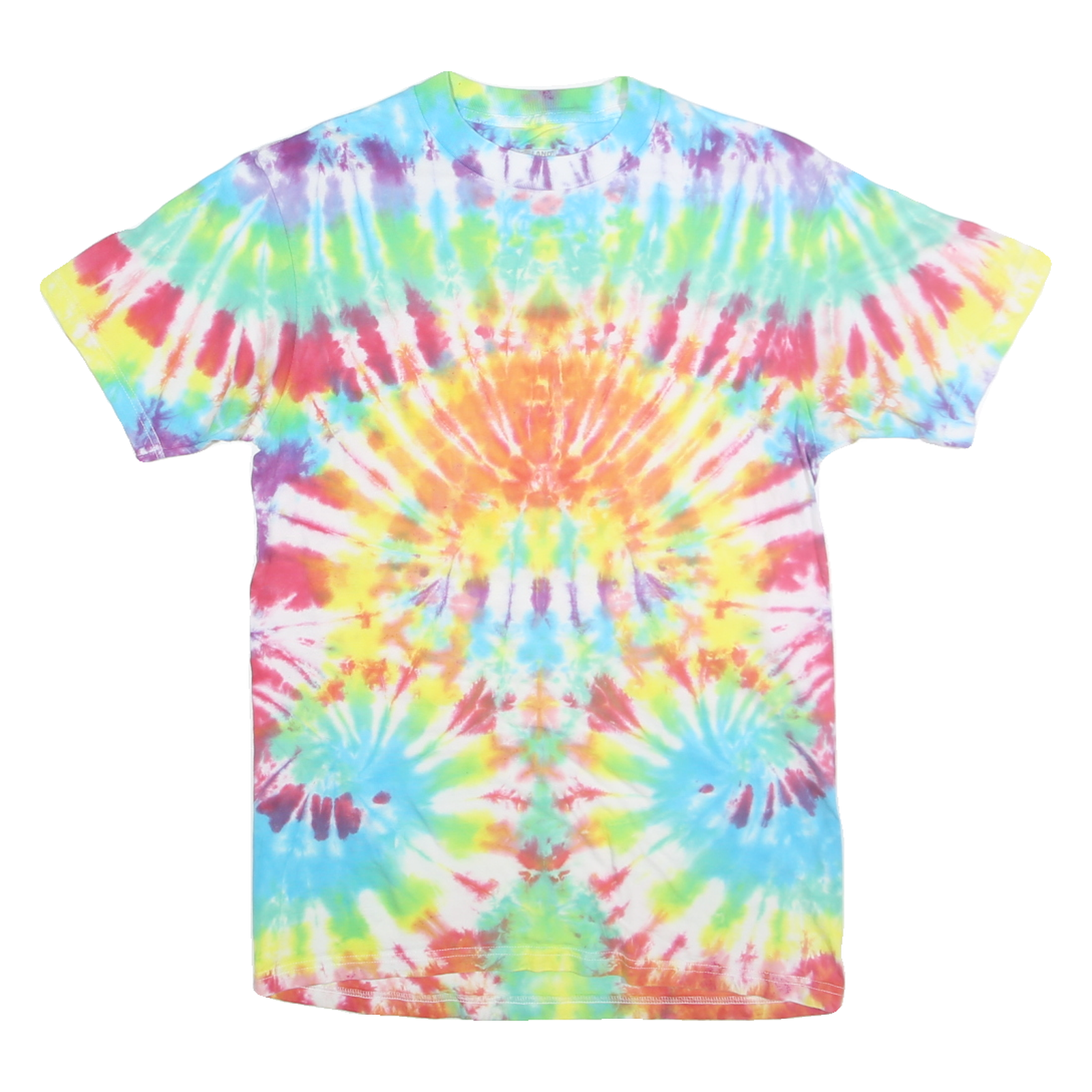 KIRKLAND Mens Multicolour Tie Dye T-Shirt M Short Sleeve Crew Neck Casual Refurbished - N/A refurbished available on Cerqular