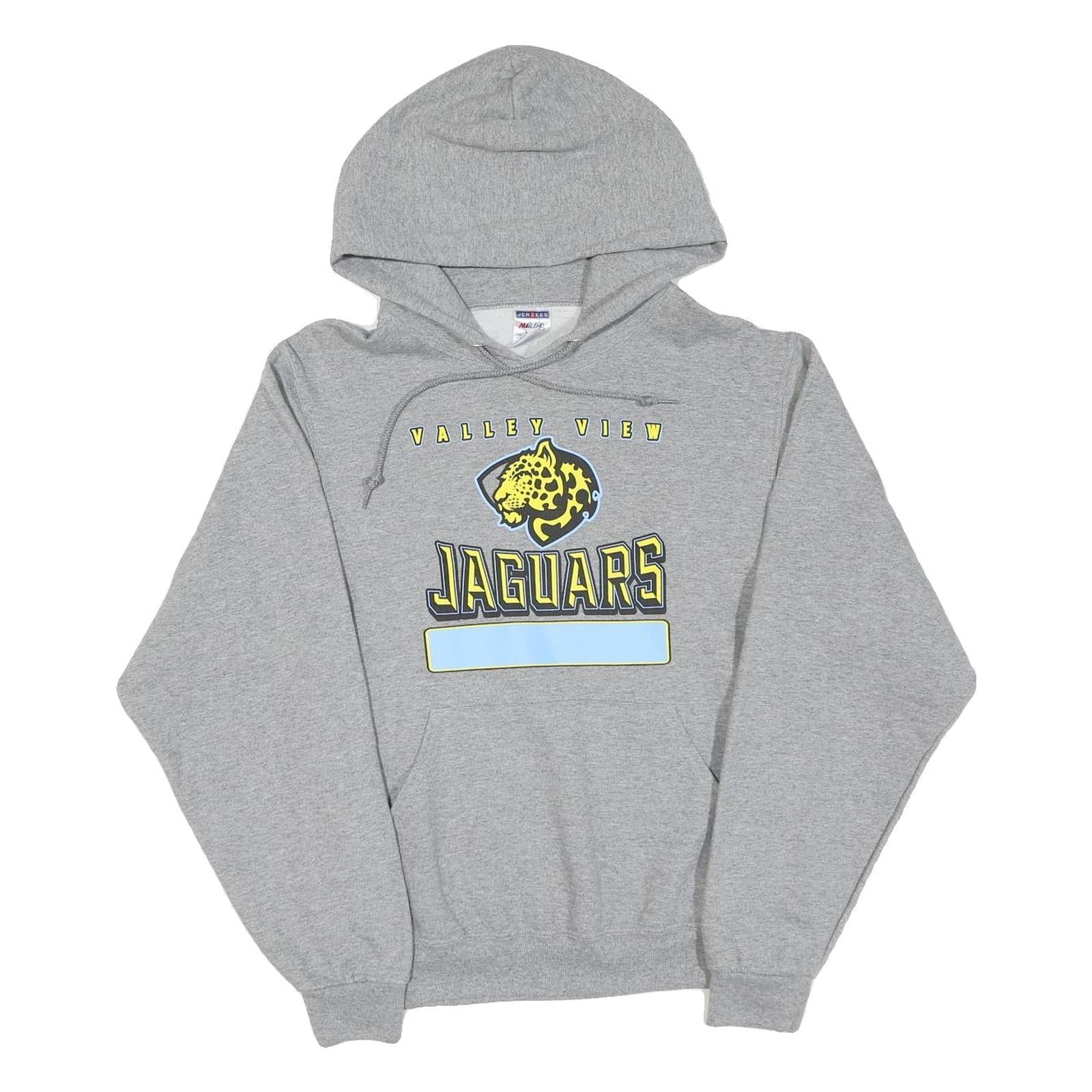 Buy Mens Grey Valley View Jaguars Cotton Pullover Hoodie S Graphic Print Casual Refurbished - $32.49 Mens Grey Valley View Jaguars Cotton Pullover Hoodie S Graphic Print Casual Refurbished - N/A refurbished available on Cerqular