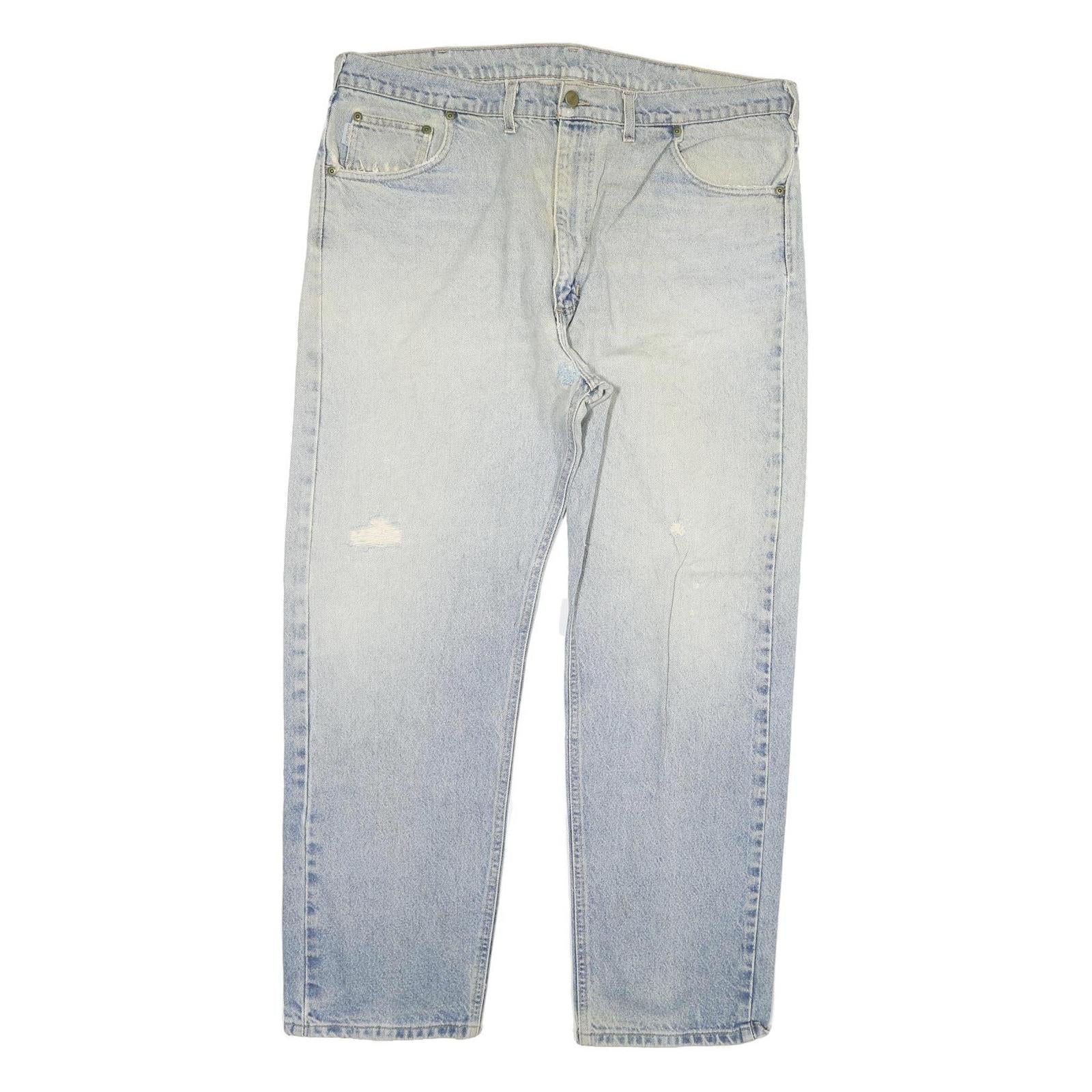 CARHARTT Mens Jeans Blue Regular Straight Denim Stone Wash W38 L30 Casual Refurbished - N/A refurbished available on Cerqular