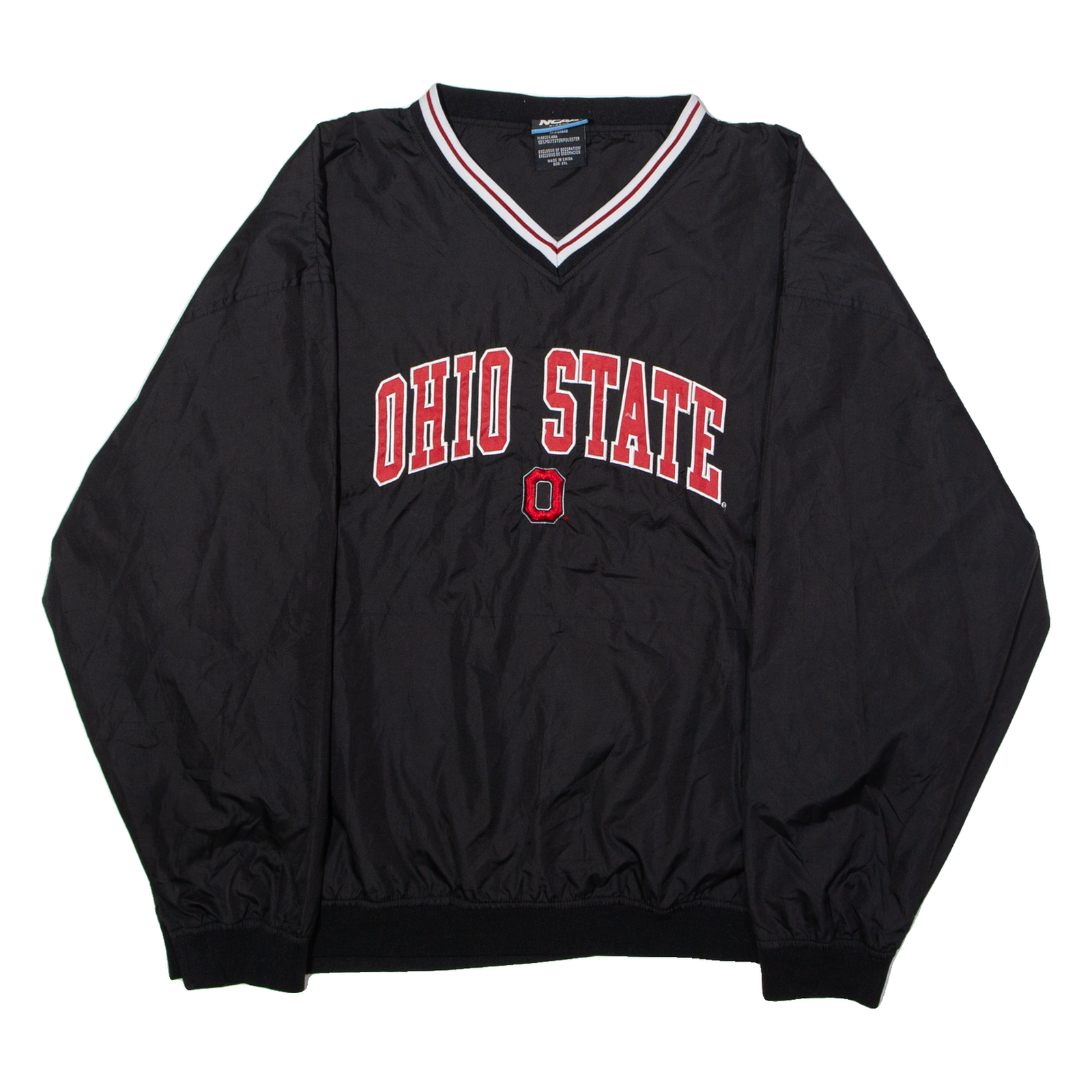 NCAA Ohio State Buckeyes Mens Pullover Jacket Black USA 2XL Refurbished - N/A refurbished available on Cerqular