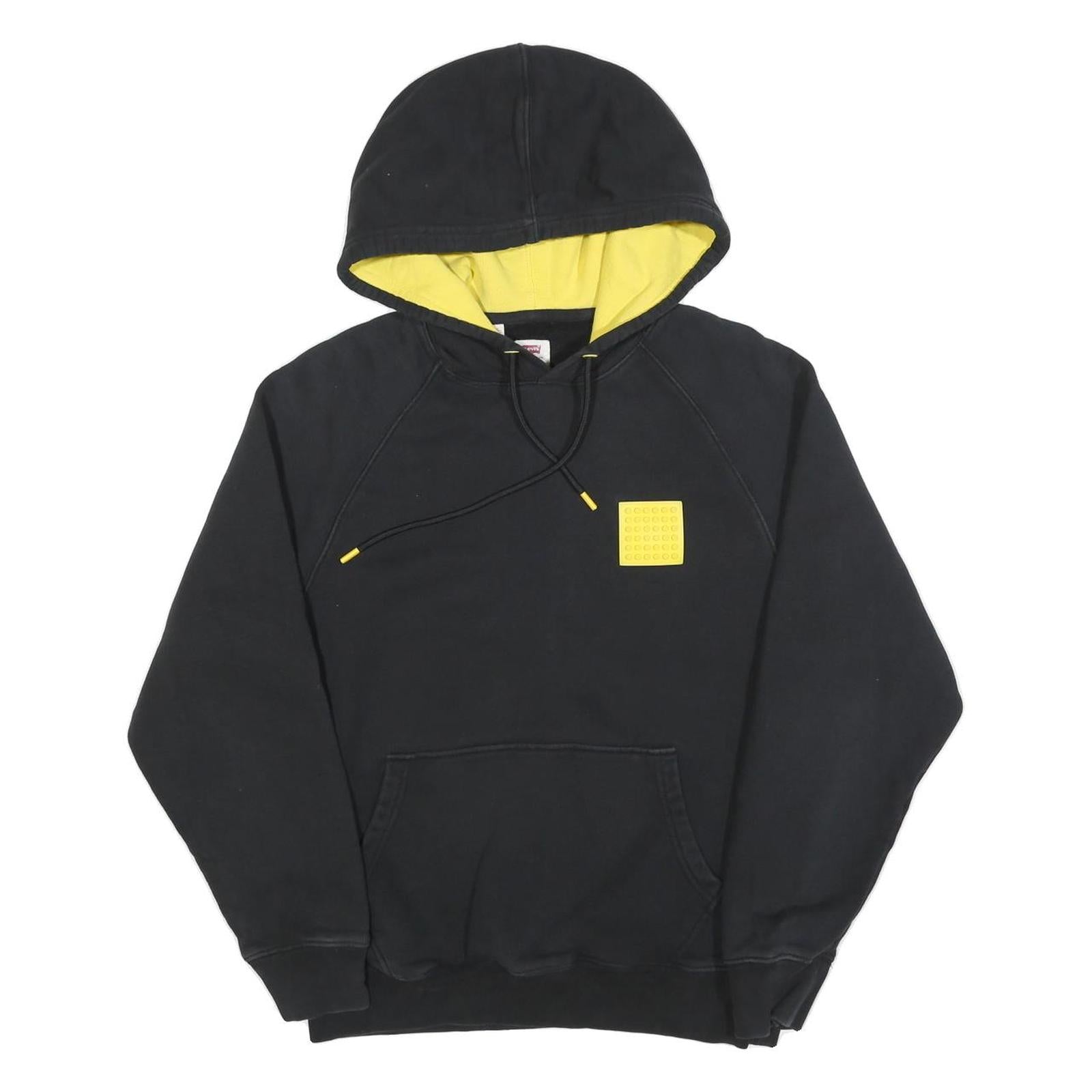 Buy LEVI'S Mens Black & Yellow Pullover Hoodie S Cotton Blend Casual Refurbished - $40.29 LEVI'S Mens Black & Yellow Pullover Hoodie S Cotton Blend Casual Refurbished - N/A refurbished available on Cerqular