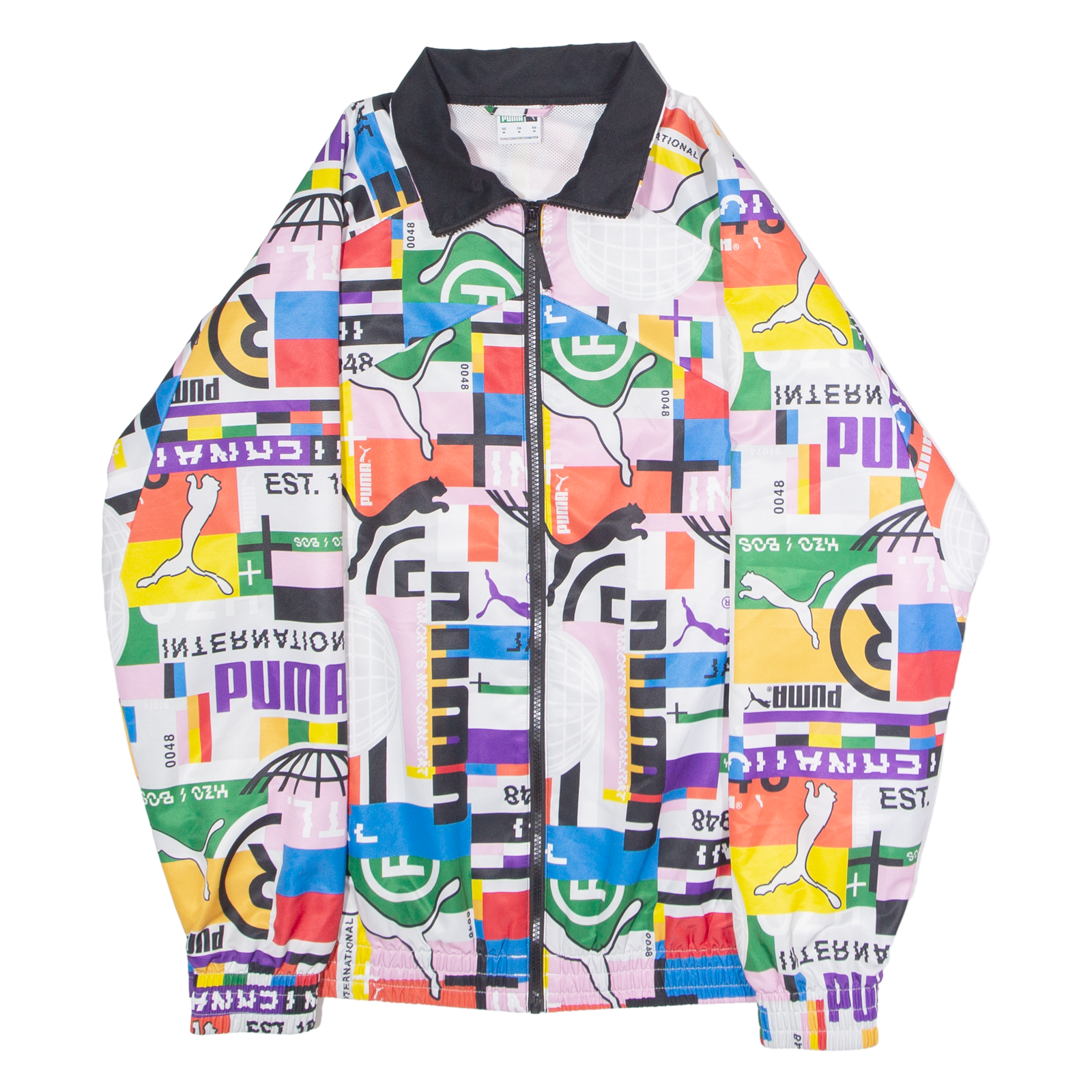 Buy PUMA Mens Windbreaker Jacket Pink Crazy Pattern M Refurbished - $63.69 PUMA Mens Windbreaker Jacket Pink Crazy Pattern M Refurbished - N/A refurbished available on Cerqular