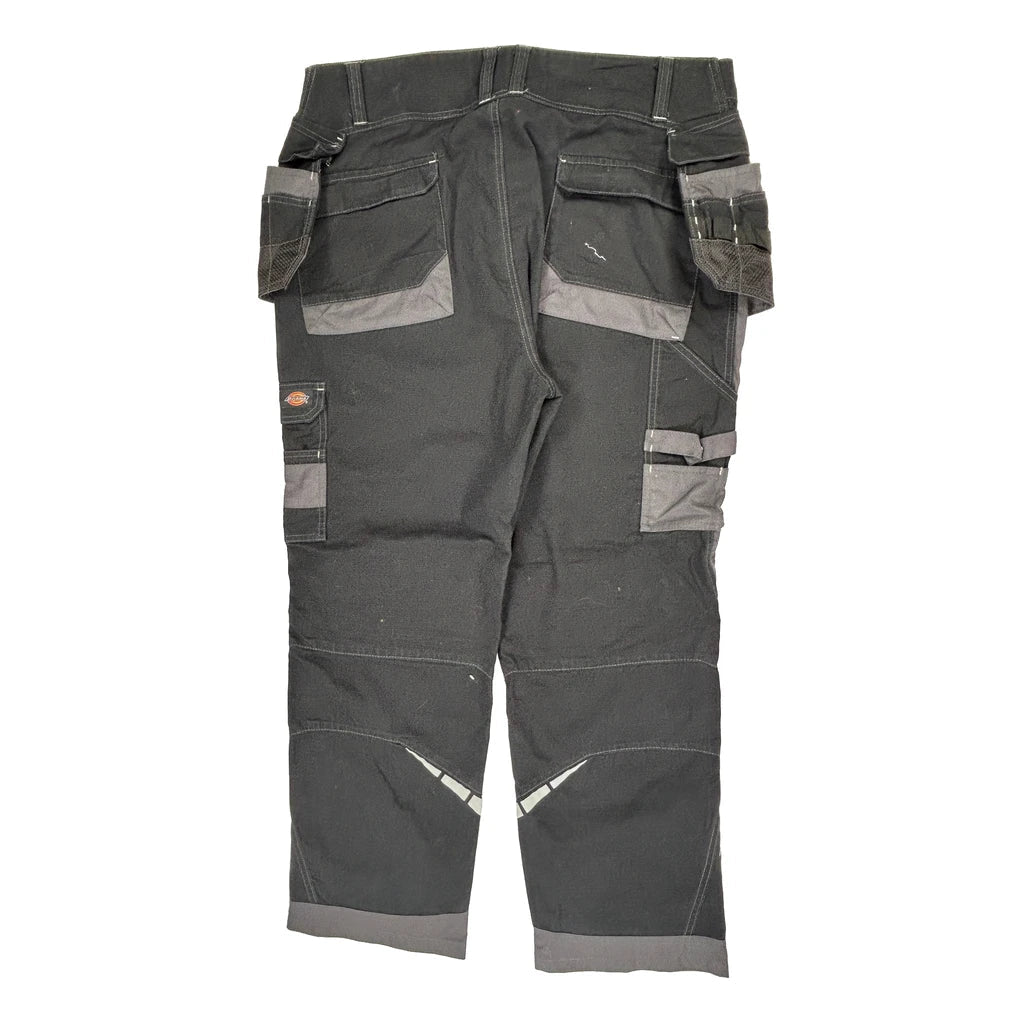 Buy Dickies Cargo Trousers - 40W 30L Black Cotton Blend Refurbished - $42.87 Dickies Cargo Trousers - 40W 30L Black Cotton Blend Refurbished - Thrifted (note: this is a term often used to describe second- refurbished available on Cerqular