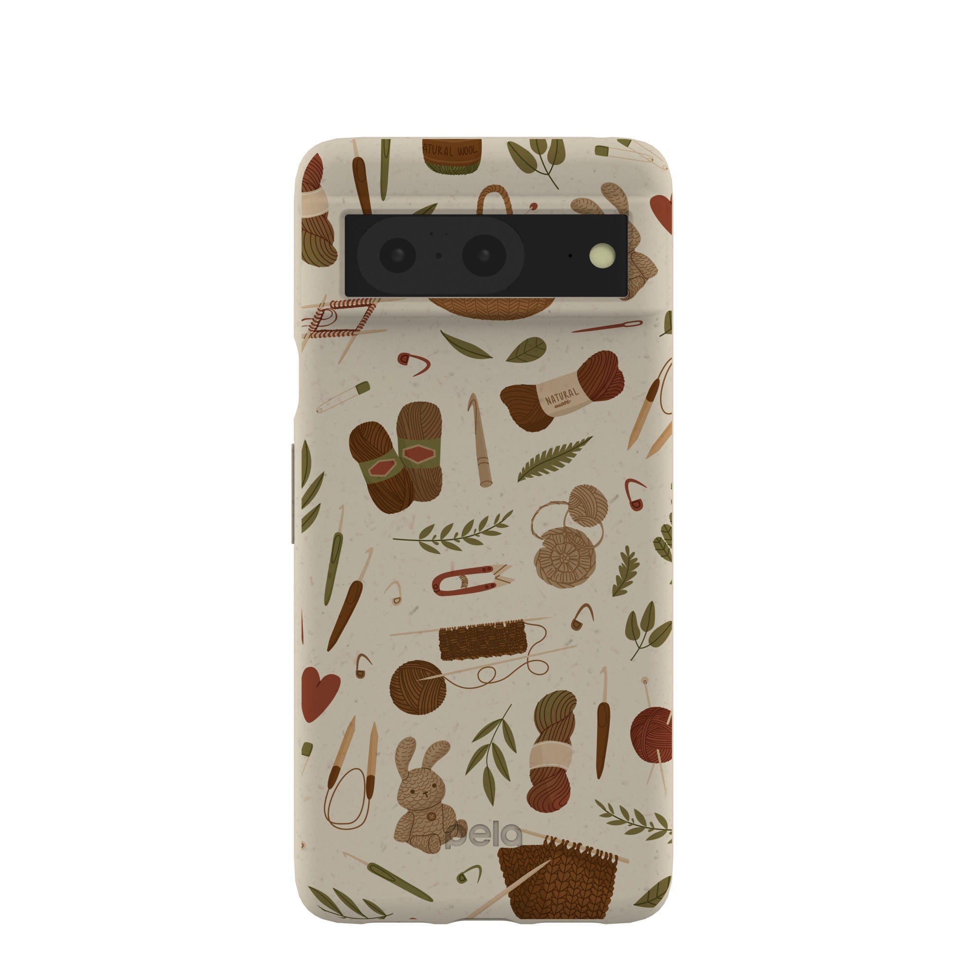 London Fog Cozy Knit Google Pixel 8 Case Refurbished - Pela Case refurbished available on Cerqular