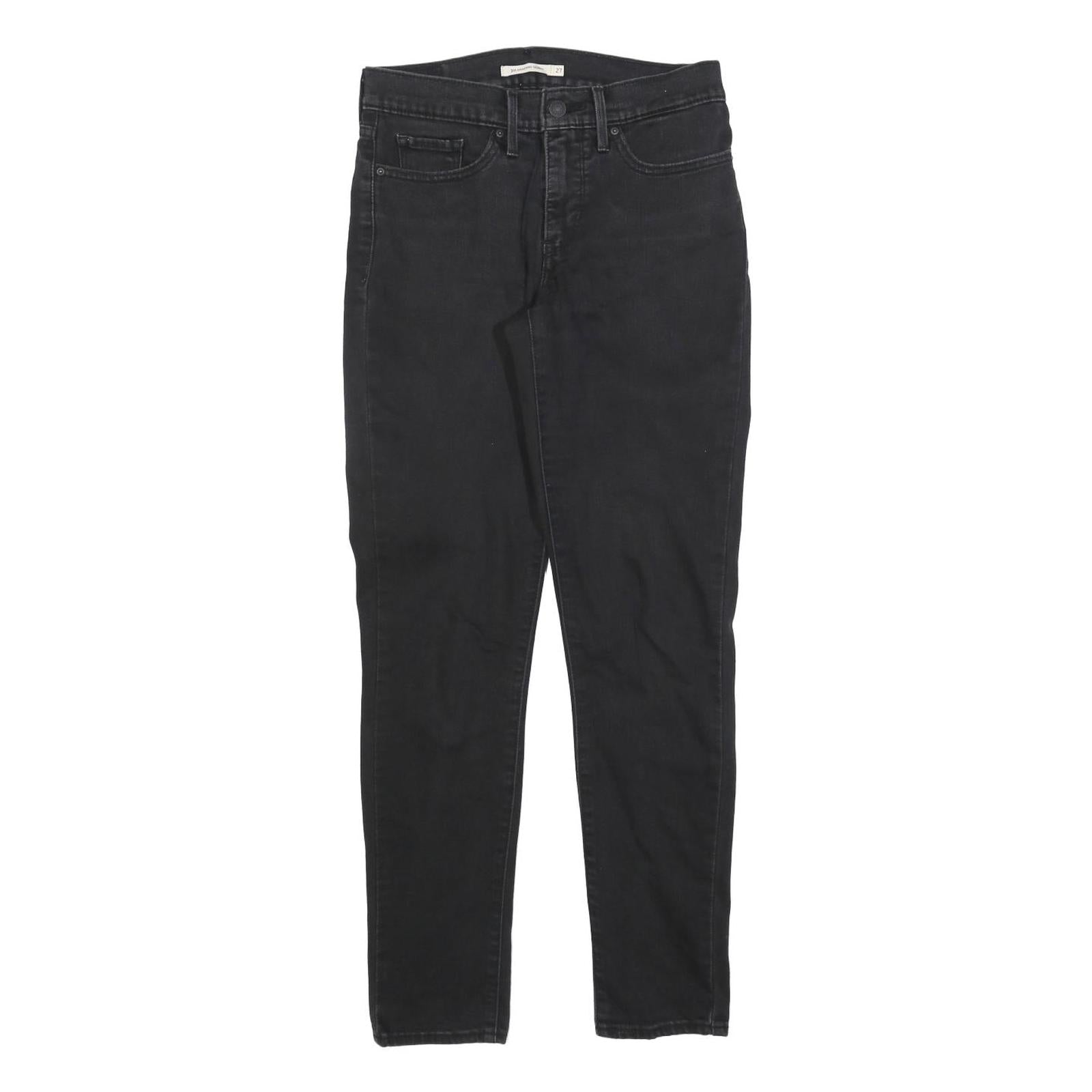 LEVI'S 311 Womens Black Slim Skinny Denim Jeans Cotton Blend W27 L29 Stretch Refurbished - N/A refurbished available on Cerqular