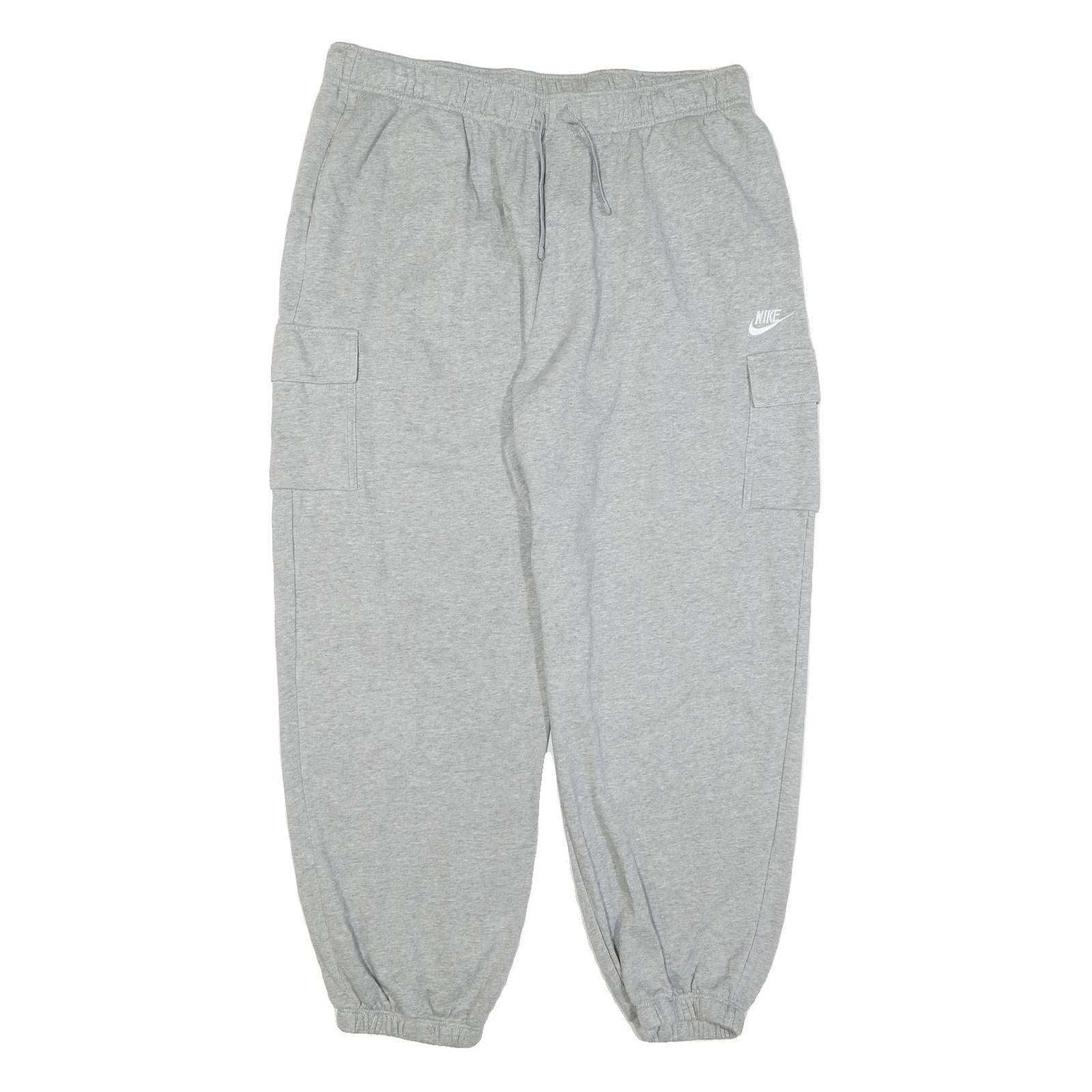ADIDAS Mens Joggers Grey XL W36 L28 Cotton Blend Regular Fit Straight Leg Cargo Refurbished - N/A refurbished available on Cerqular