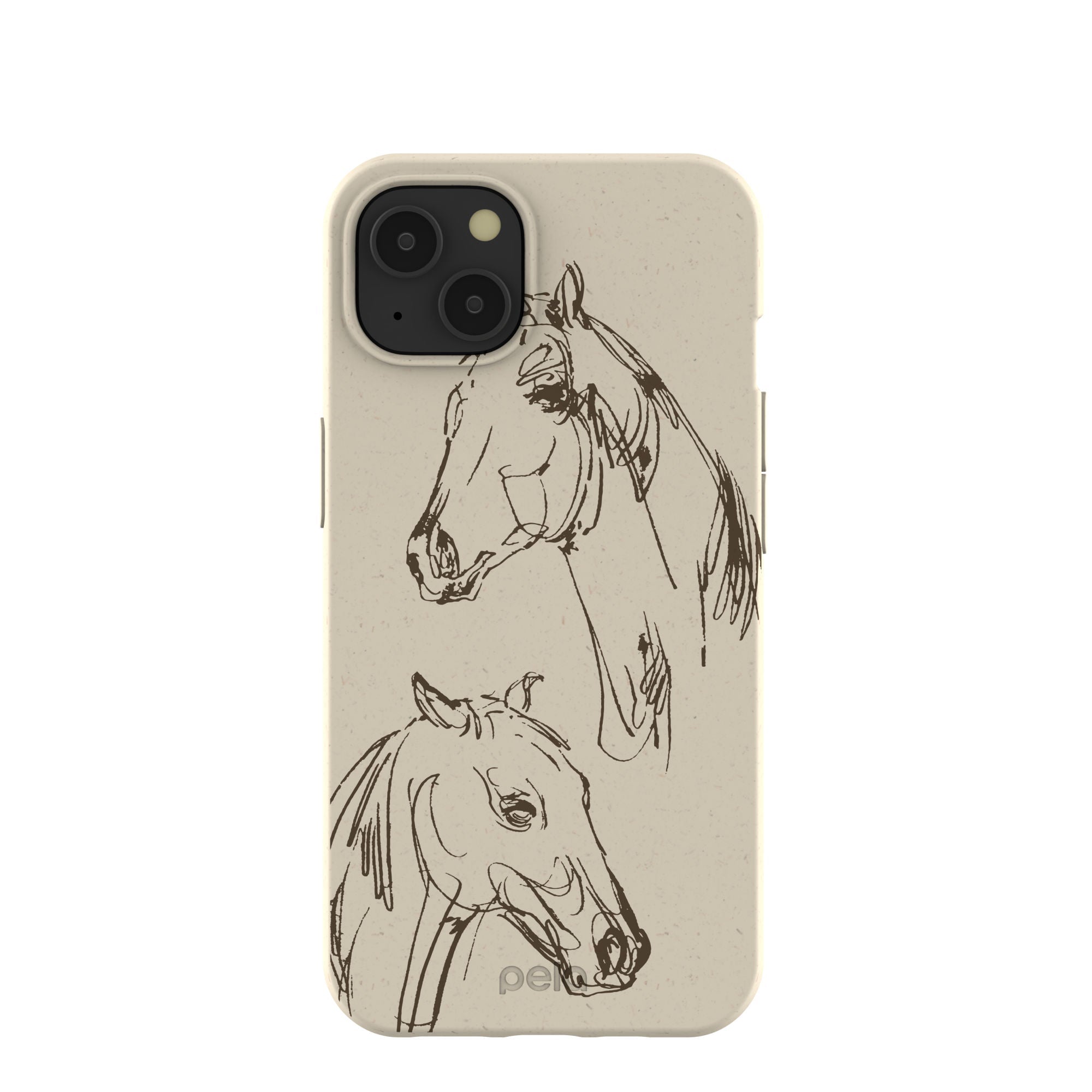 London Fog Equine iPhone 13 Case Refurbished - Pela Case refurbished available on Cerqular