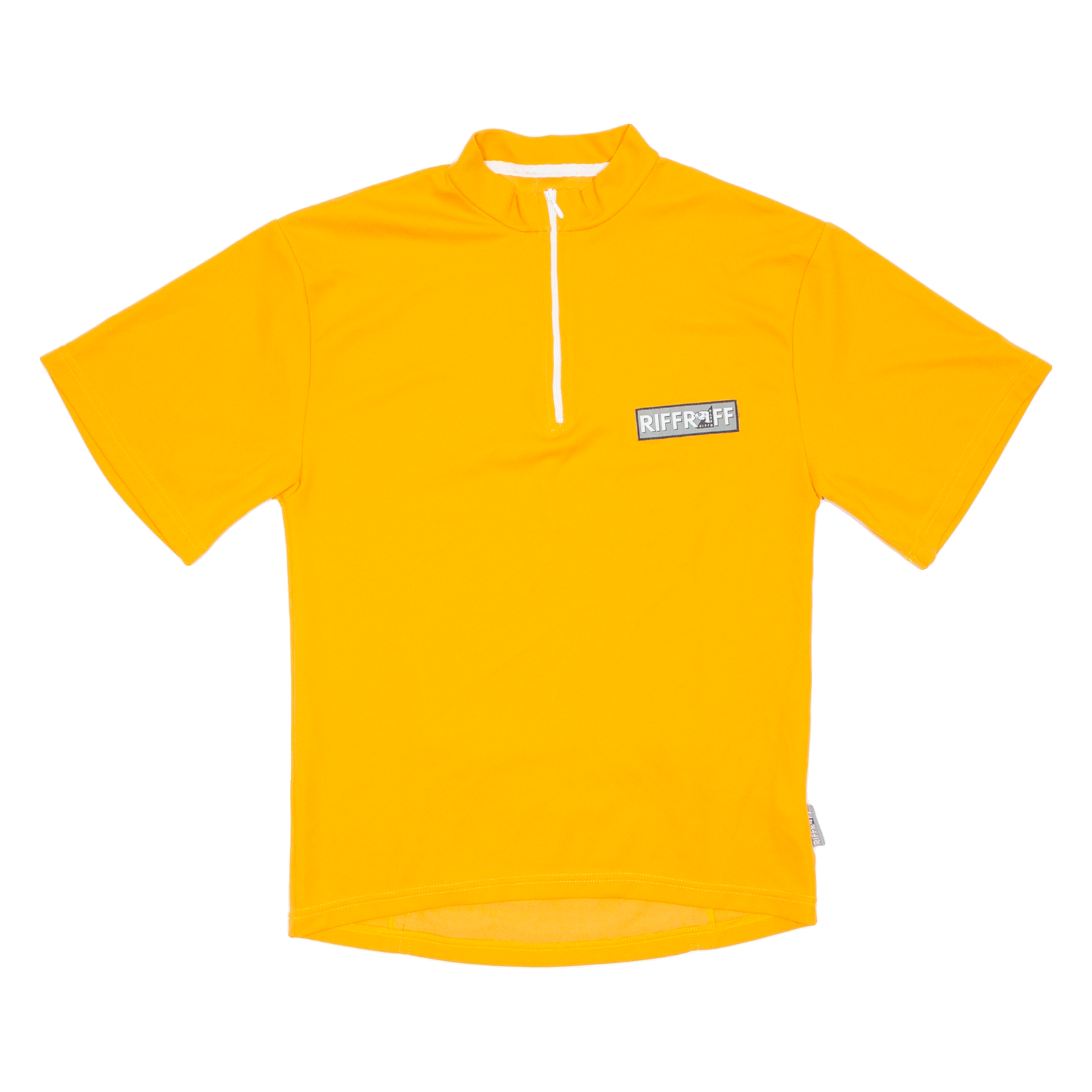 RIFFRAFF Cycling Mens Jersey Orange 1/4 Zip S Refurbished - N/A refurbished available on Cerqular