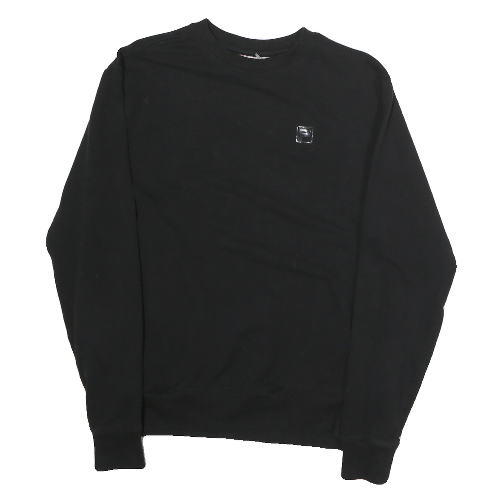 Buy FILA Mens Black Crew Neck S Sweatshirt Cotton Classic Casual Refurbished - $32.49 FILA Mens Black Crew Neck S Sweatshirt Cotton Classic Casual Refurbished - N/A refurbished available on Cerqular