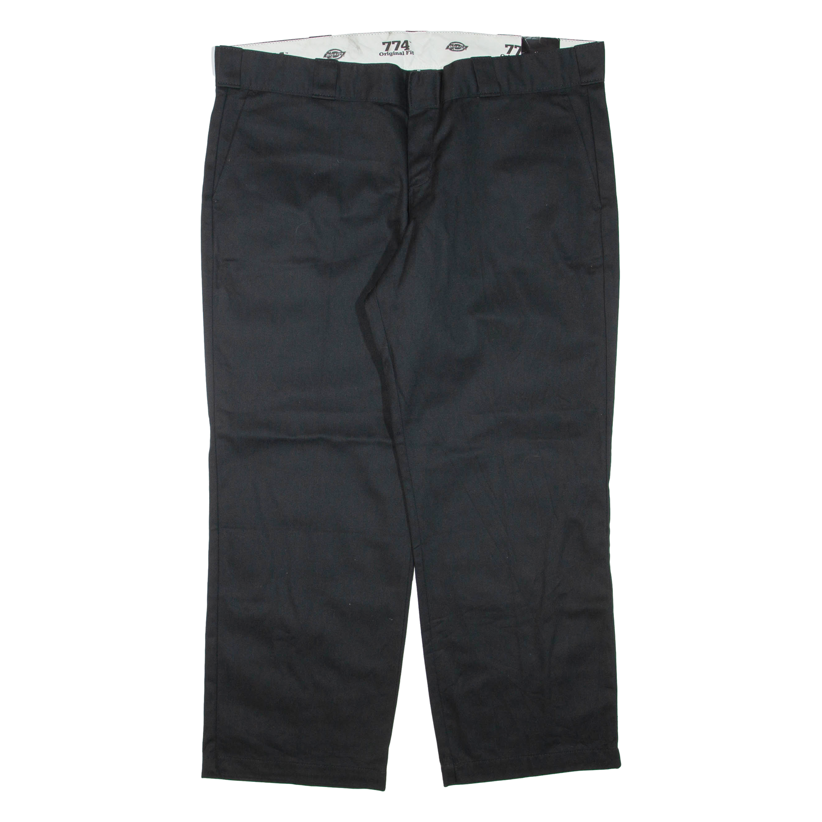 DICKIES Womens Trousers Black Regular Tapered W40 L28 Refurbished - N/A refurbished available on Cerqular