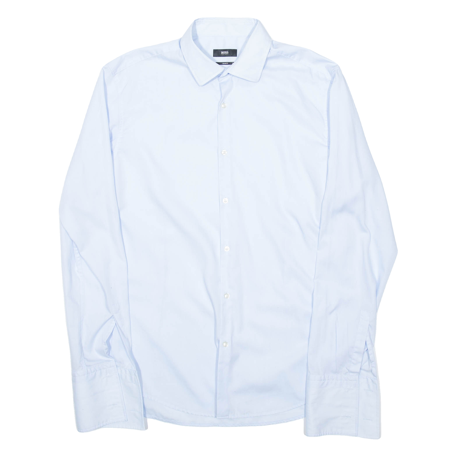 Buy BOSS Mens Formal Shirt Blue Long Sleeve M Refurbished - $28.59 BOSS Mens Formal Shirt Blue Long Sleeve M Refurbished - N/A refurbished available on Cerqular