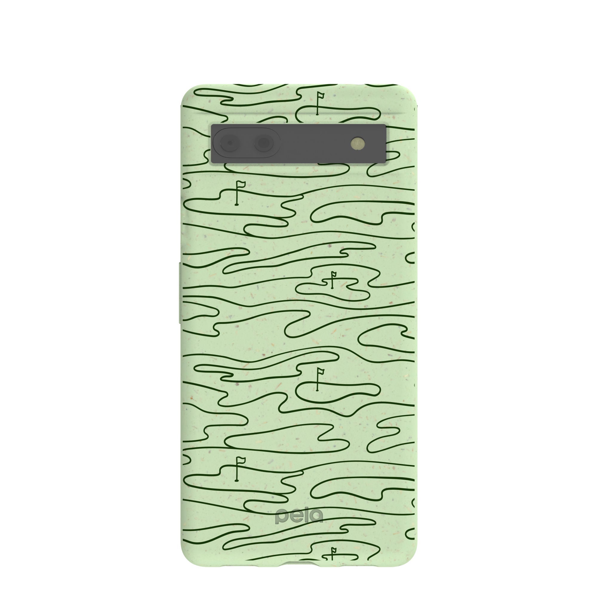 Sage Green Fairway Google Pixel 6a Case Refurbished - Pela Case refurbished available on Cerqular