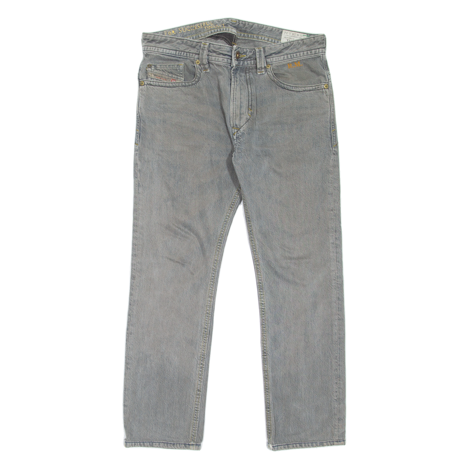 DIESEL Thavar Mens Jeans Grey Slim Skinny W32 L26 Refurbished - N/A refurbished available on Cerqular