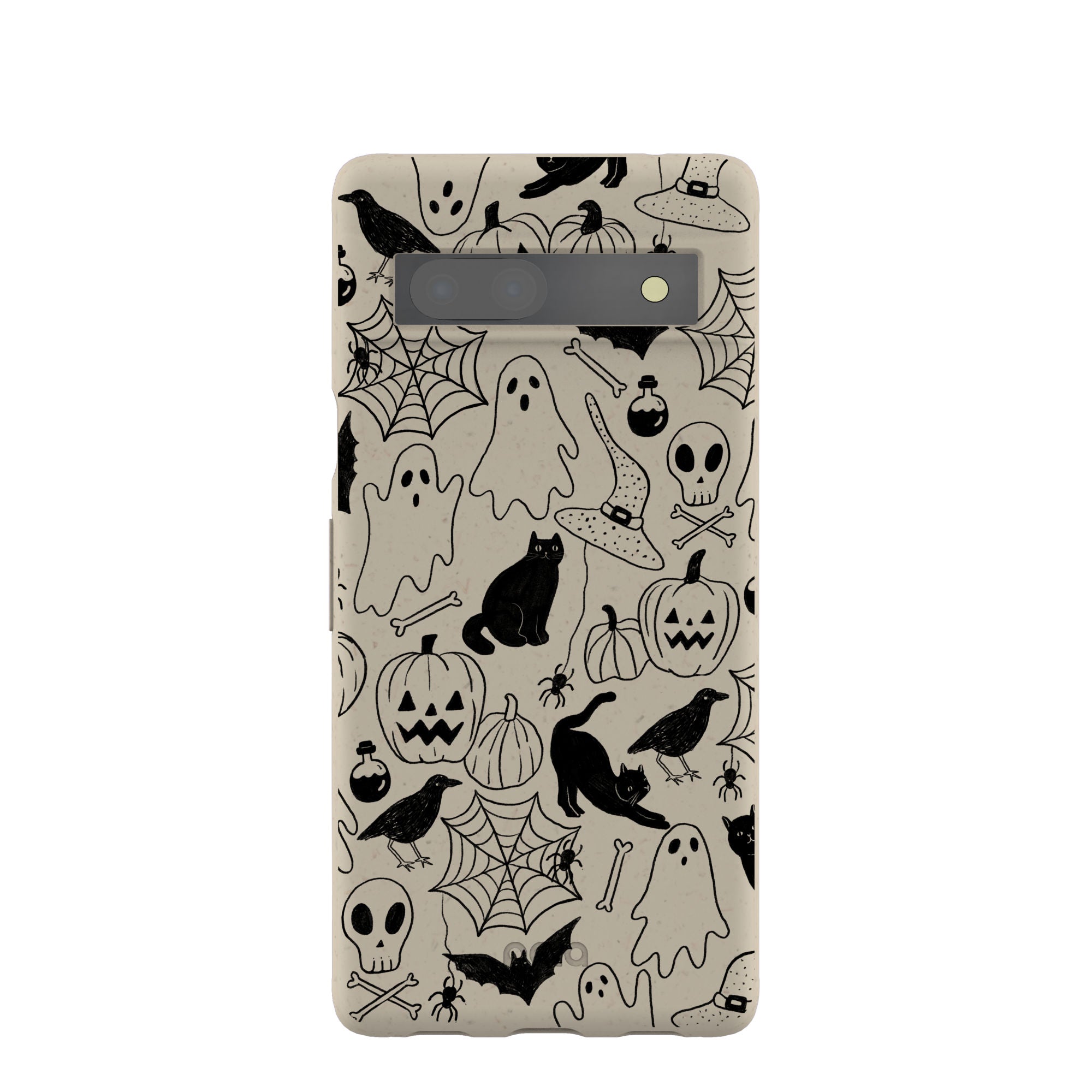London Fog Sketchy Spirits Google Pixel 7a Case Refurbished - Pela Case refurbished available on Cerqular