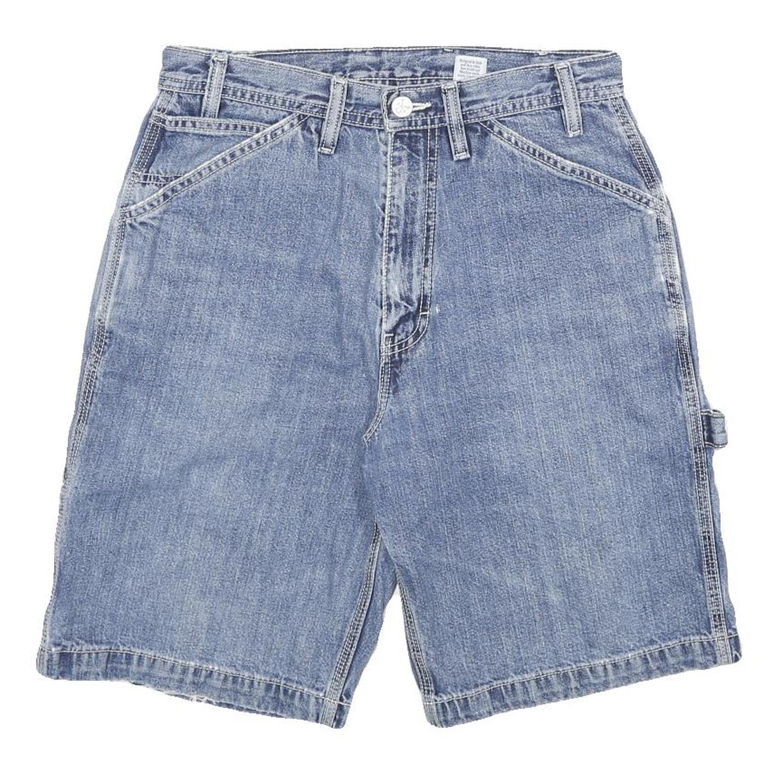 CALVIN KLEIN JEANS Mens Blue Denim Casual Shorts M W28 Classic Fit Cotton Blend Refurbished - N/A refurbished available on Cerqular